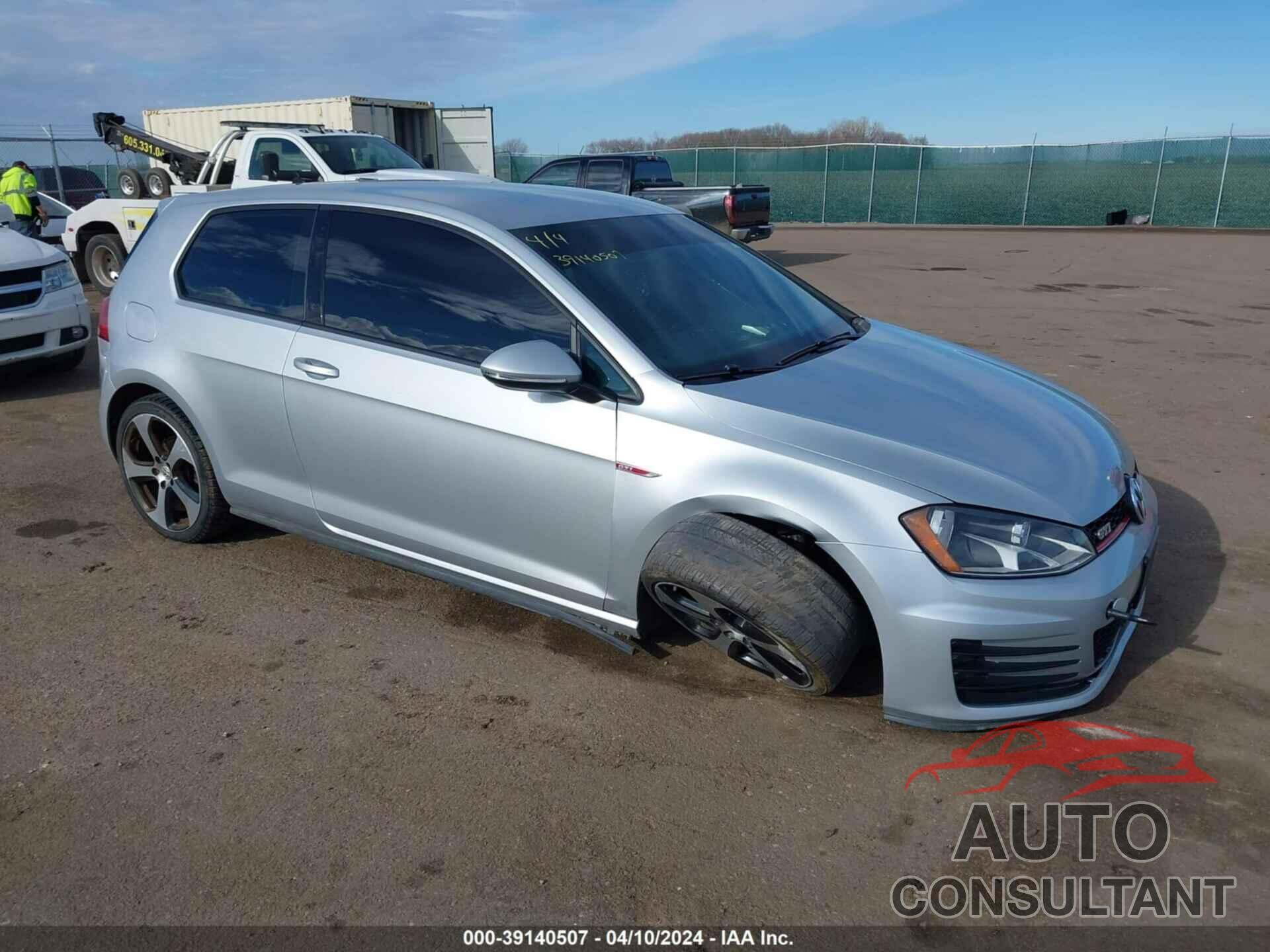 VOLKSWAGEN GOLF GTI 2016 - 3VWYT7AUXGM006428