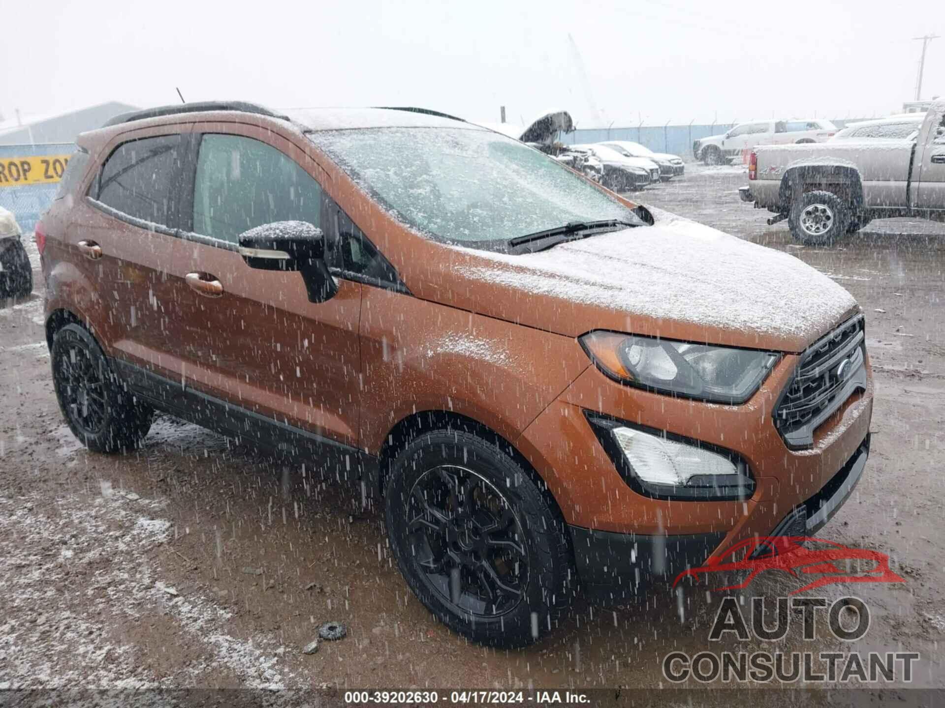 FORD ECOSPORT 2019 - MAJ6S3JLXKC274800