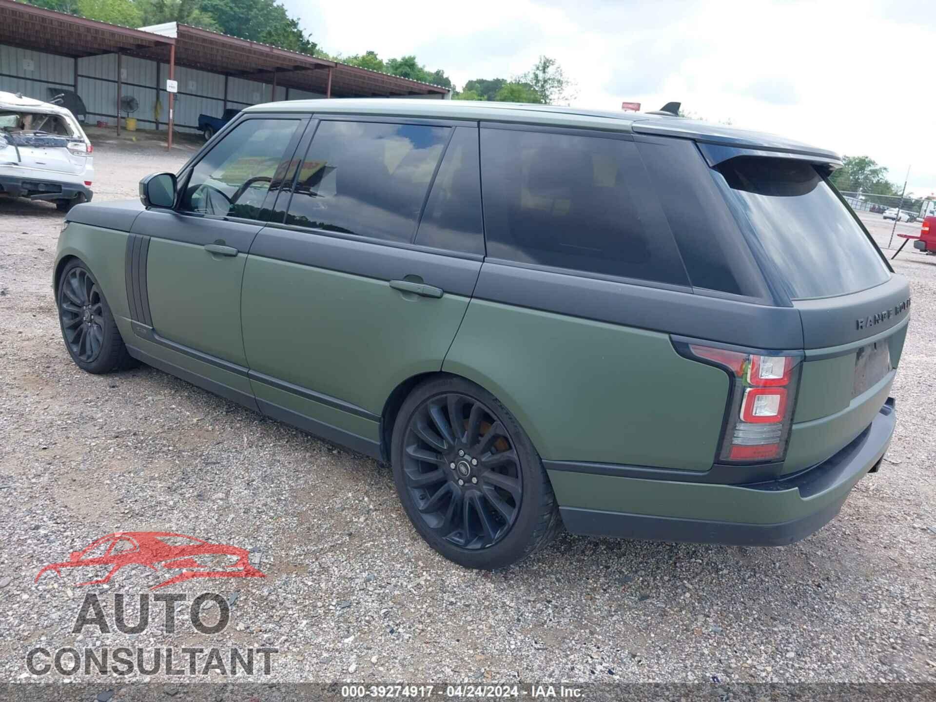 LAND ROVER RANGE ROVER 2016 - SALGV3EF4GA271364