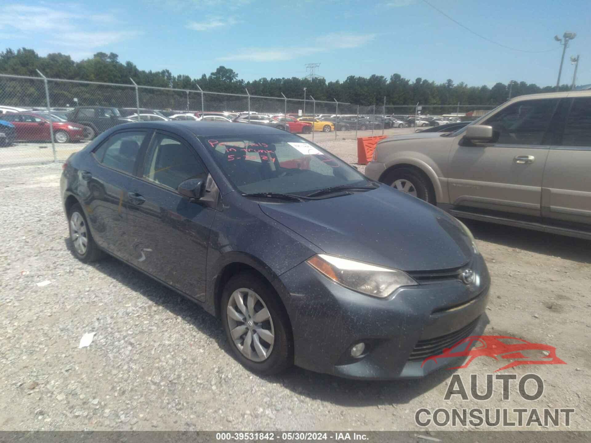 TOYOTA COROLLA 2015 - 2T1BURHE5FC370635