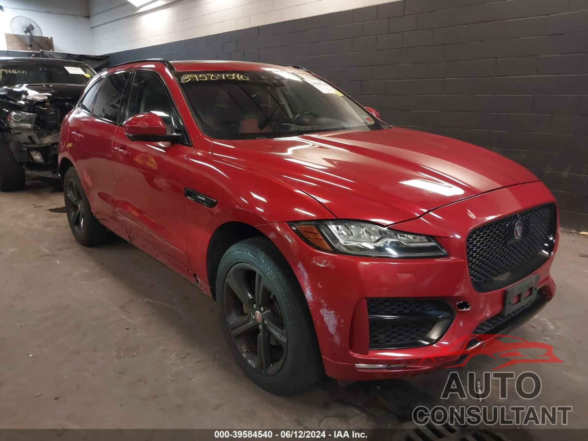 JAGUAR F-PACE 2018 - SADCL2FX9JA271031