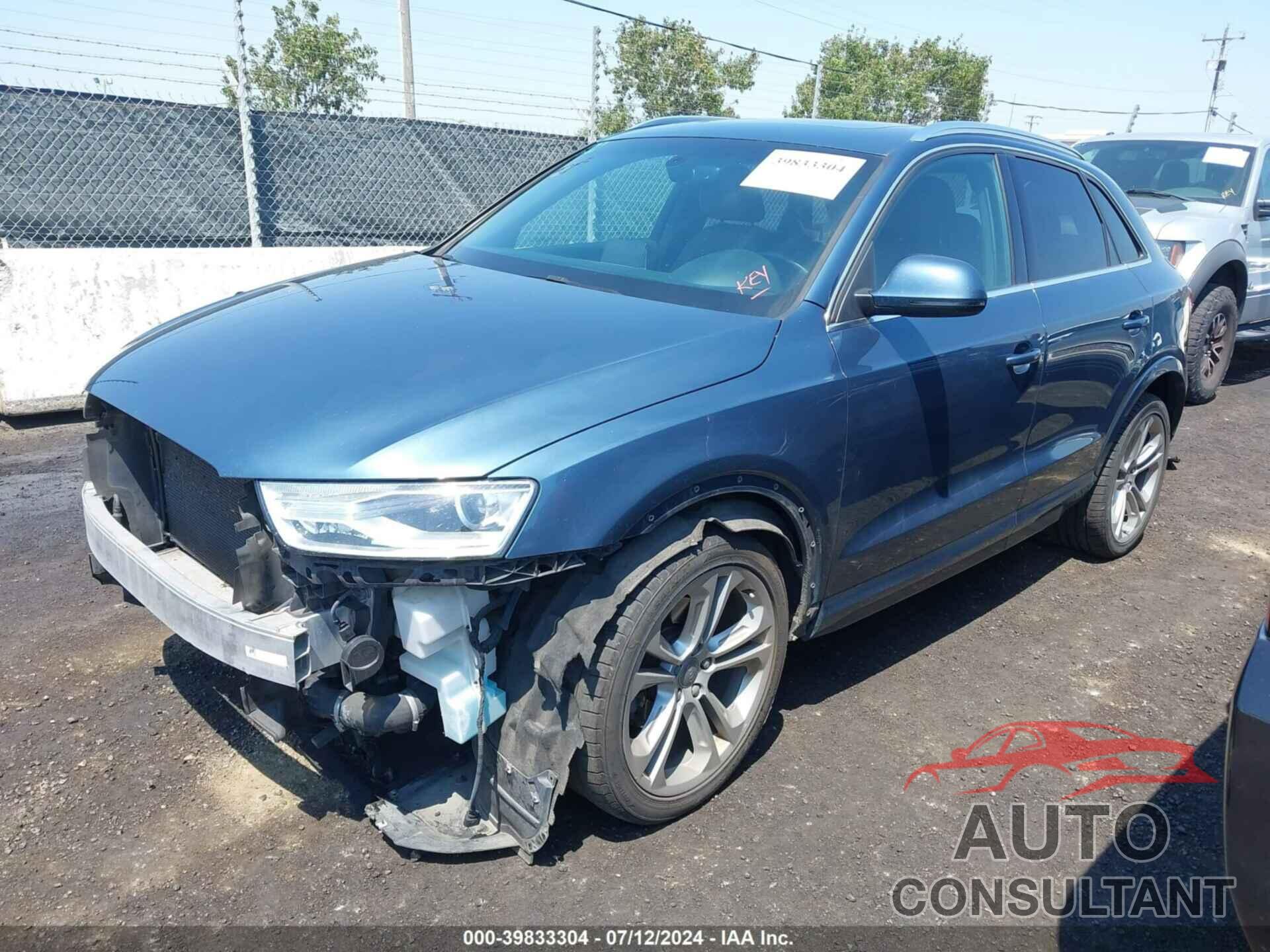 AUDI Q3 2017 - WA1HCCFS5HR000257
