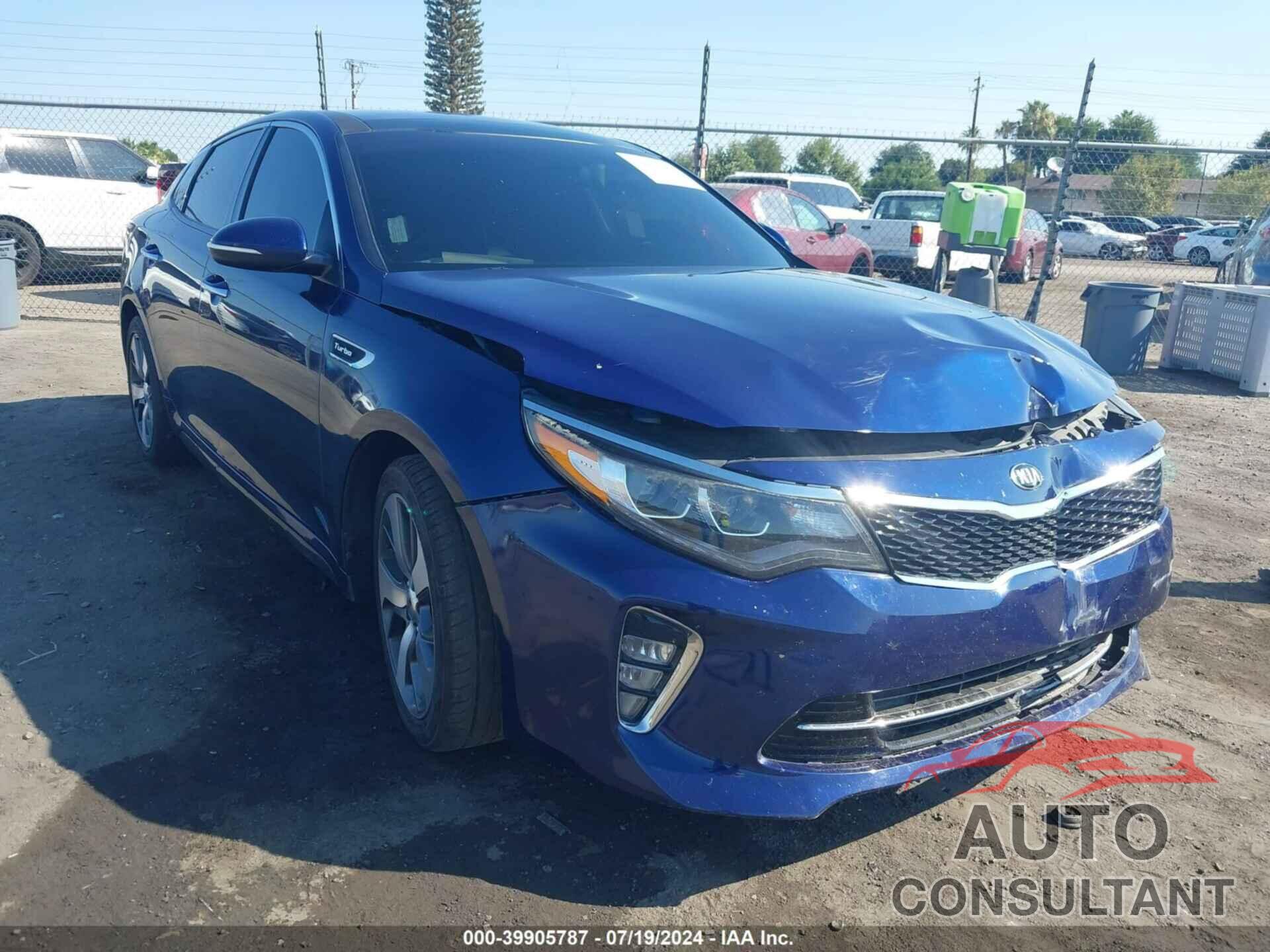 KIA OPTIMA 2018 - 5XXGW4L21JG209944