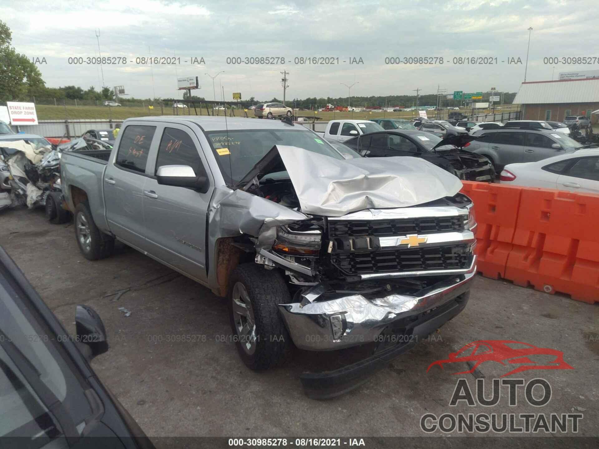 CHEVROLET SILVERADO 1500 2016 - 3GCUKREC2GG168876