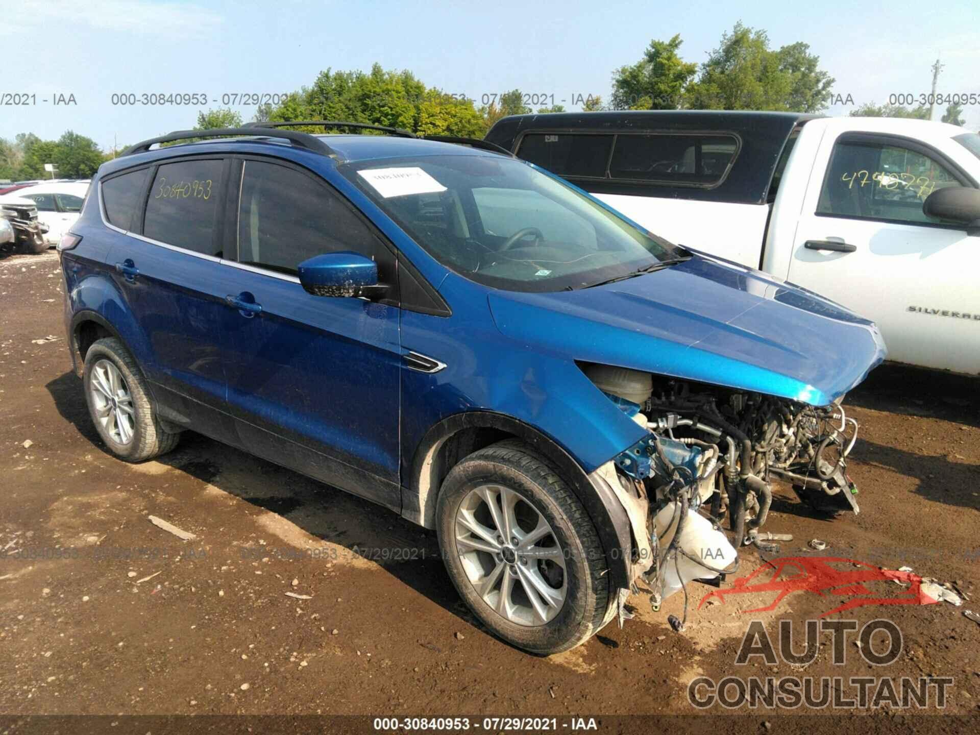 FORD ESCAPE 2018 - 1FMCU9GD9JUB43484