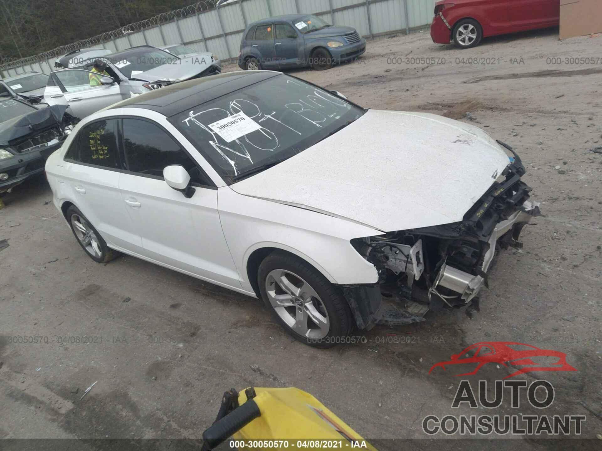 AUDI A3 SEDAN 2017 - WAUAUGFF8H1042948