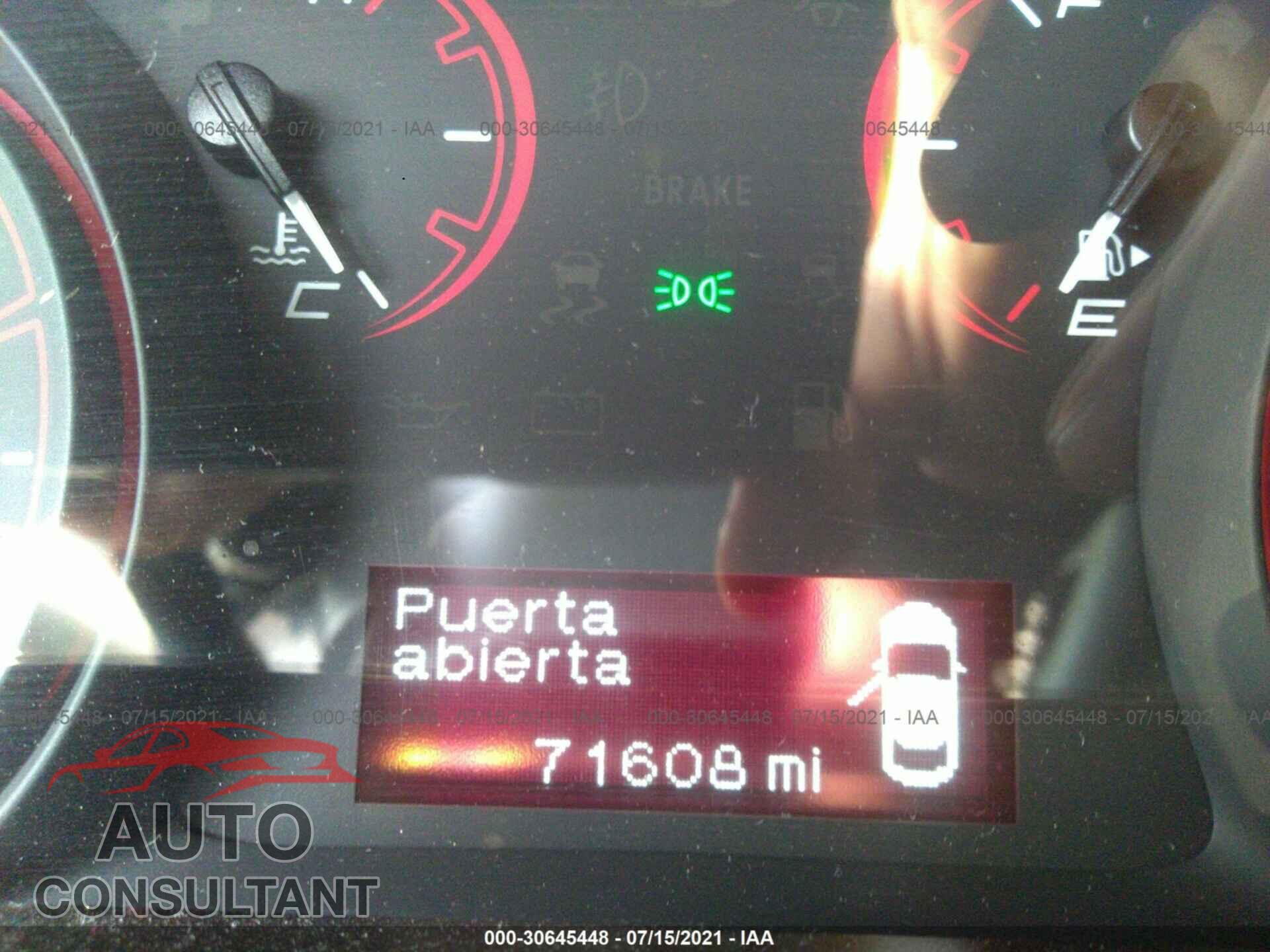 DODGE DART 2016 - 1C3CDFBA5GD717169