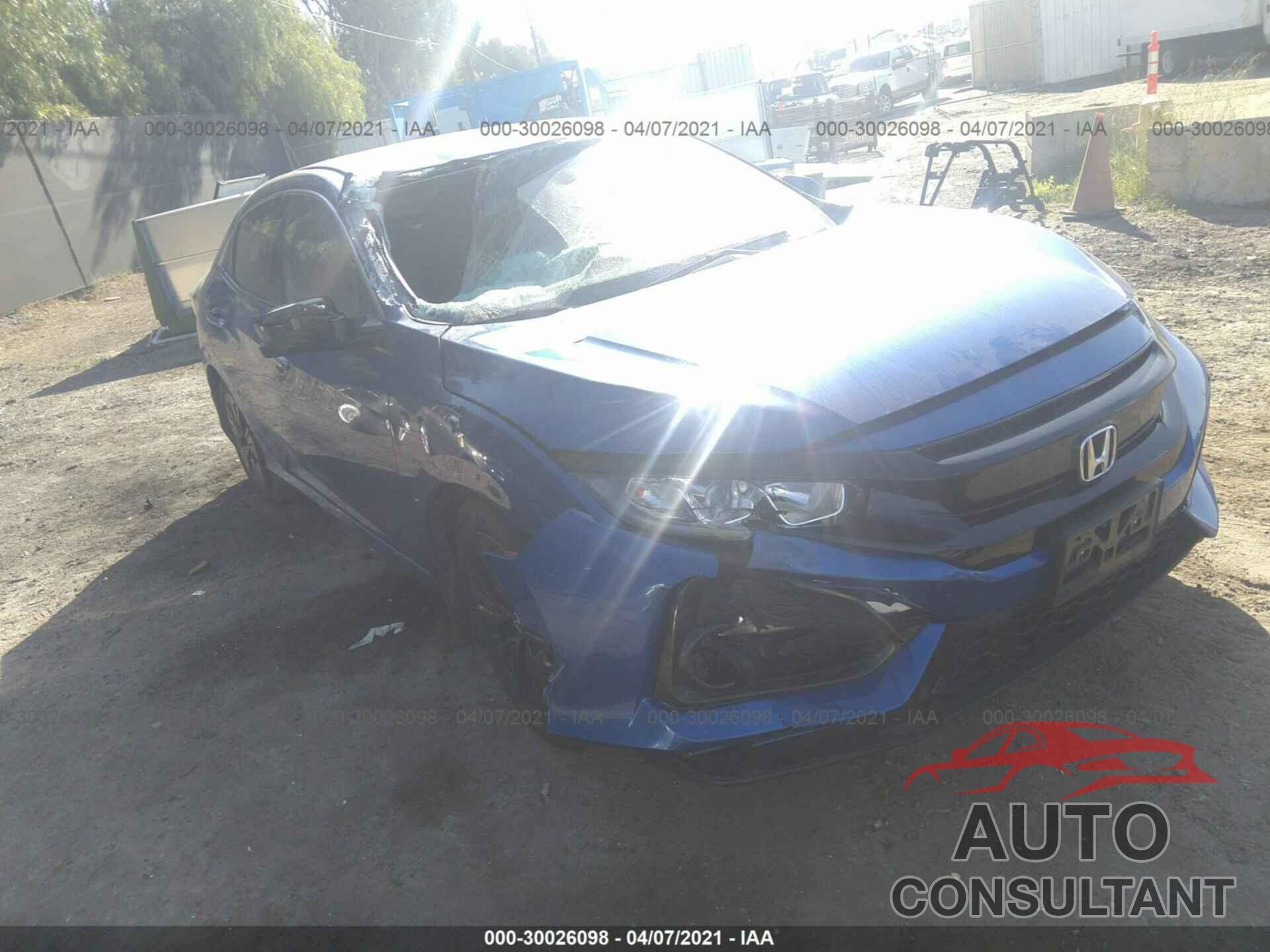 HONDA CIVIC HATCHBACK 2018 - SHHFK7H55JU405687