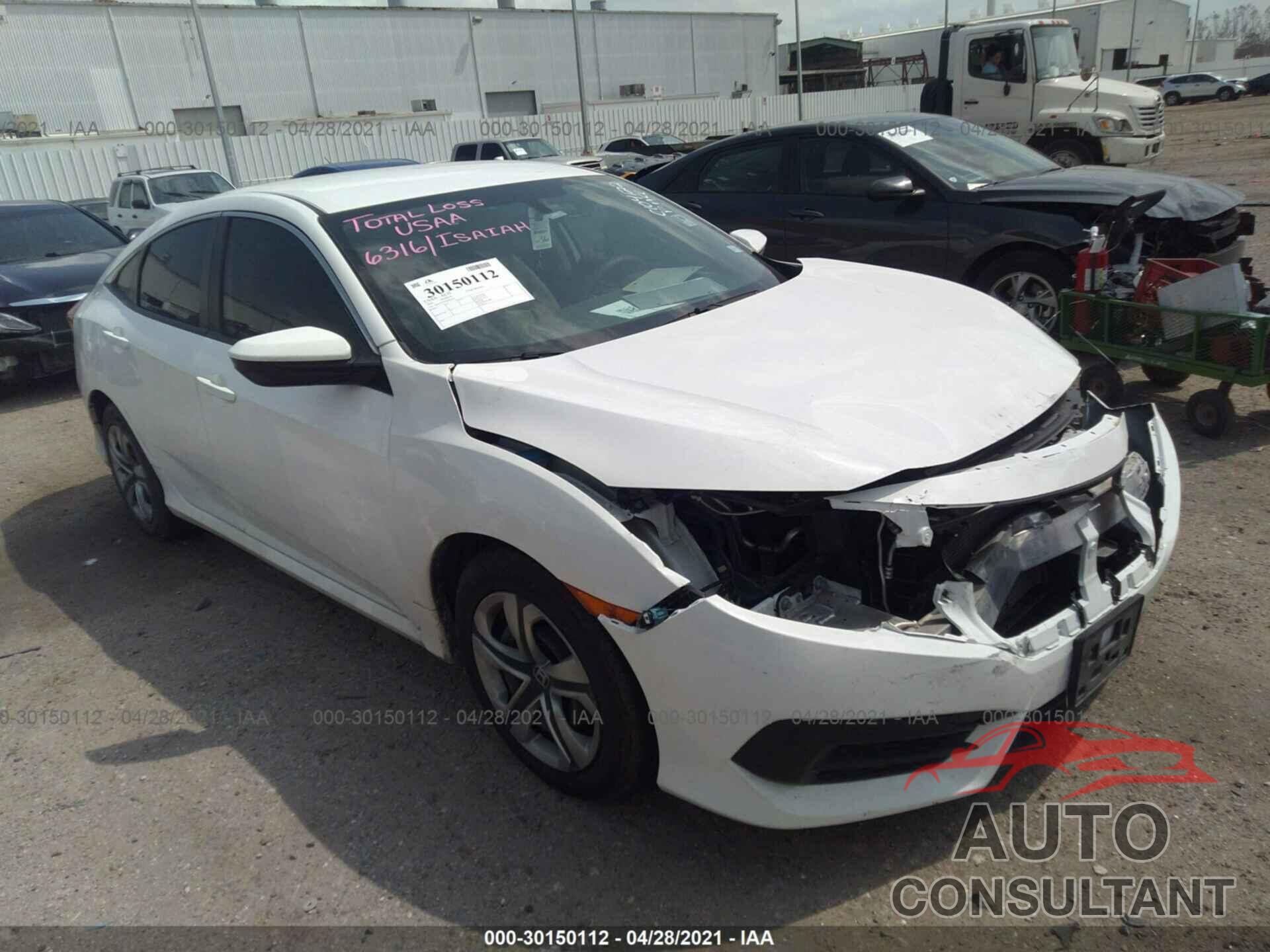 HONDA CIVIC SEDAN 2018 - 2HGFC2F5XJH601592