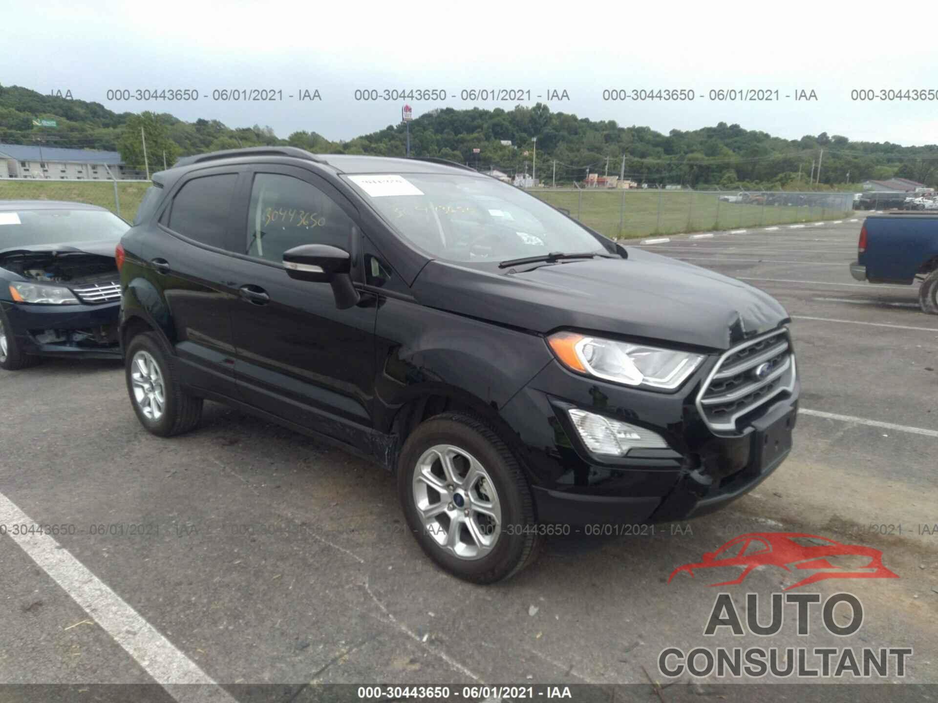 FORD ECOSPORT 2019 - MAJ6S3GL0KC280354