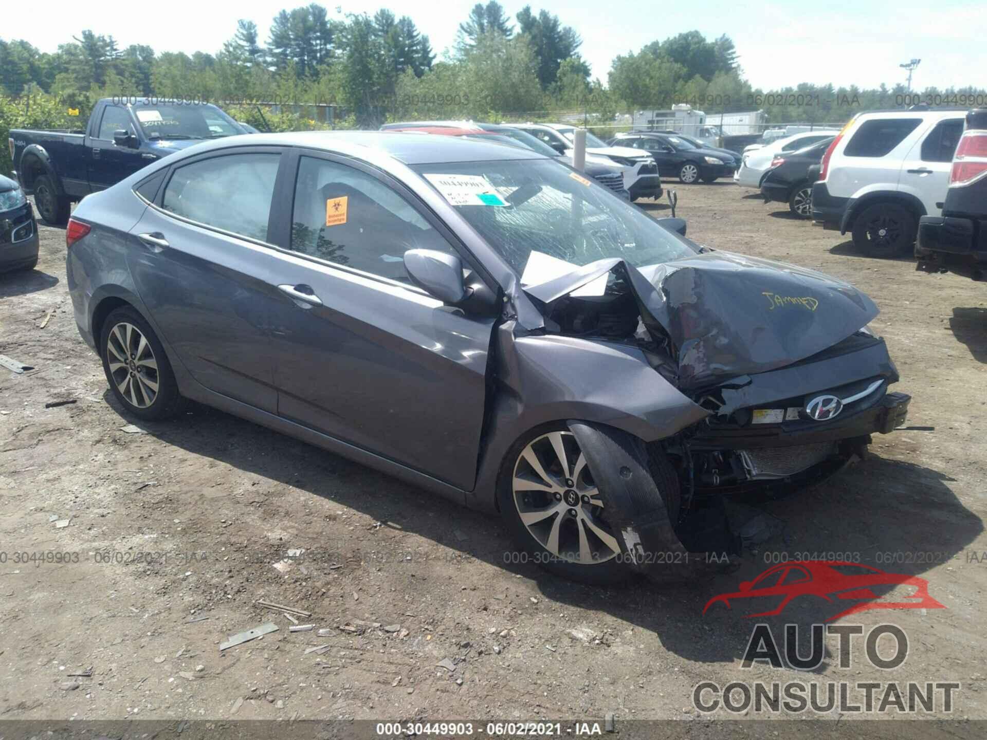 HYUNDAI ACCENT 2017 - KMHCT4AE6HU328514