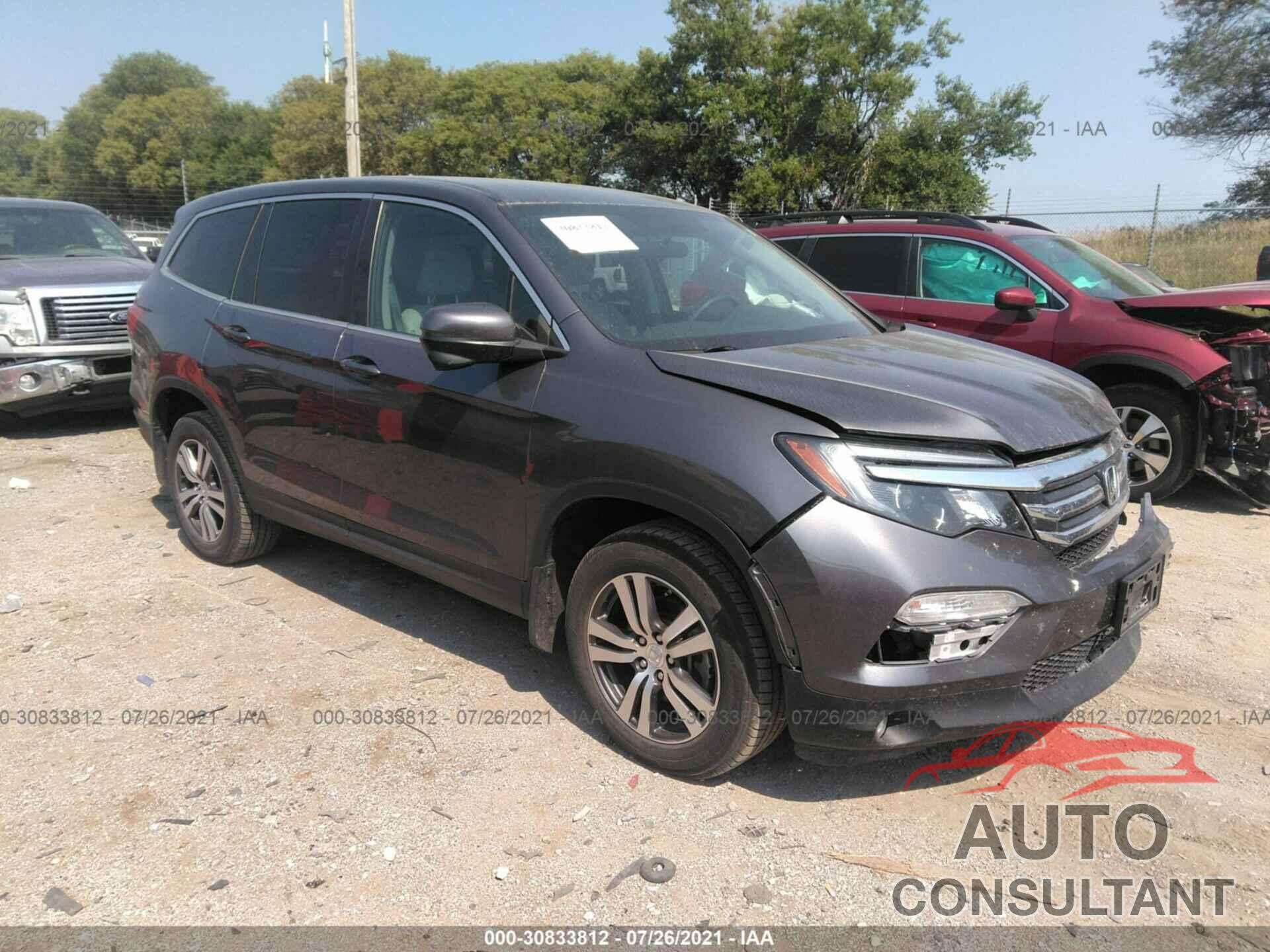 HONDA PILOT 2016 - 5FNYF6H34GB070194