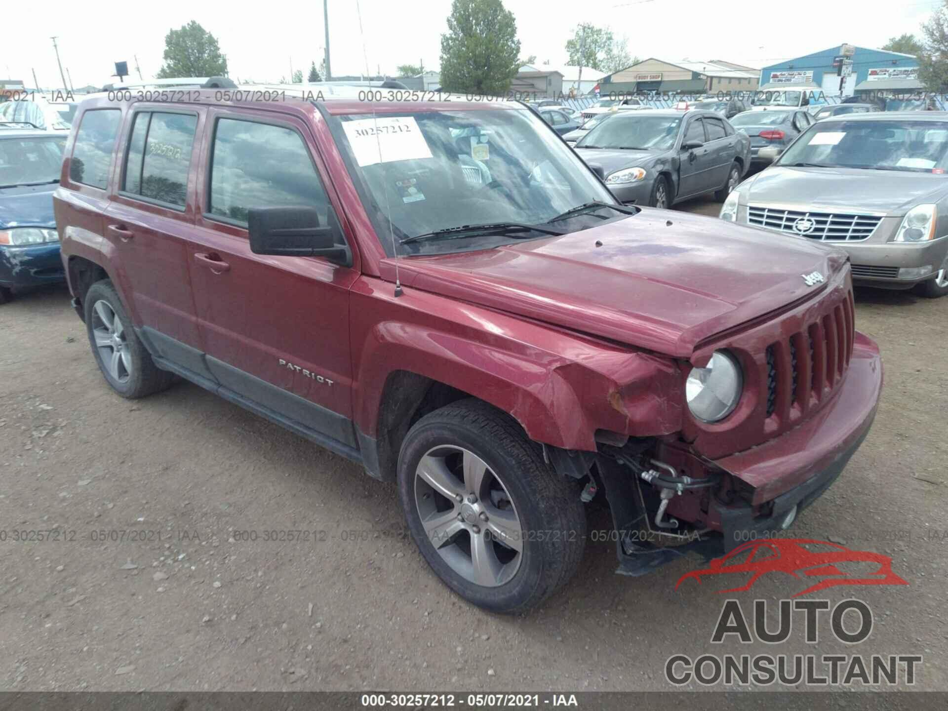 JEEP PATRIOT 2017 - 1C4NJPFA4HD169311