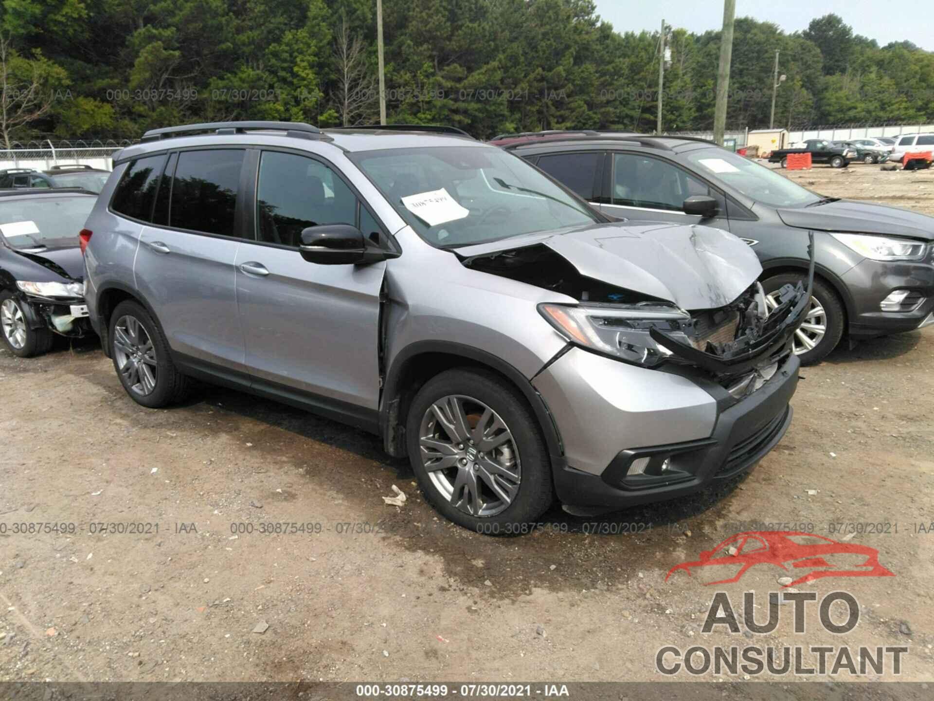 HONDA PASSPORT 2019 - 5FNYF7H51KB007439