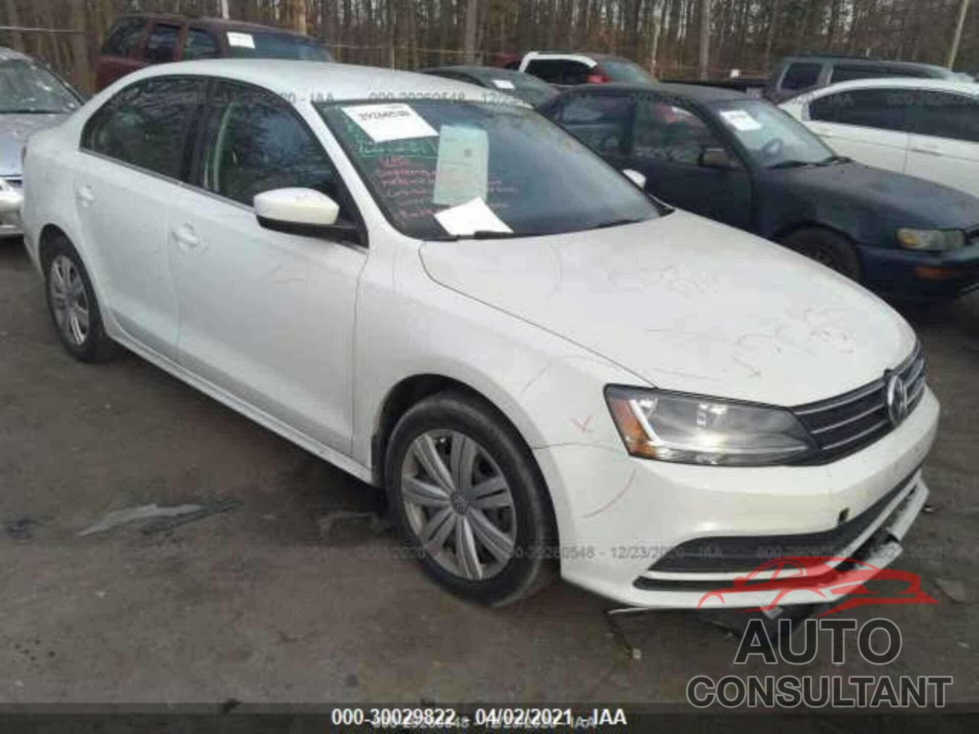VOLKSWAGEN JETTA 2017 - 3VW2B7AJ0HM415831