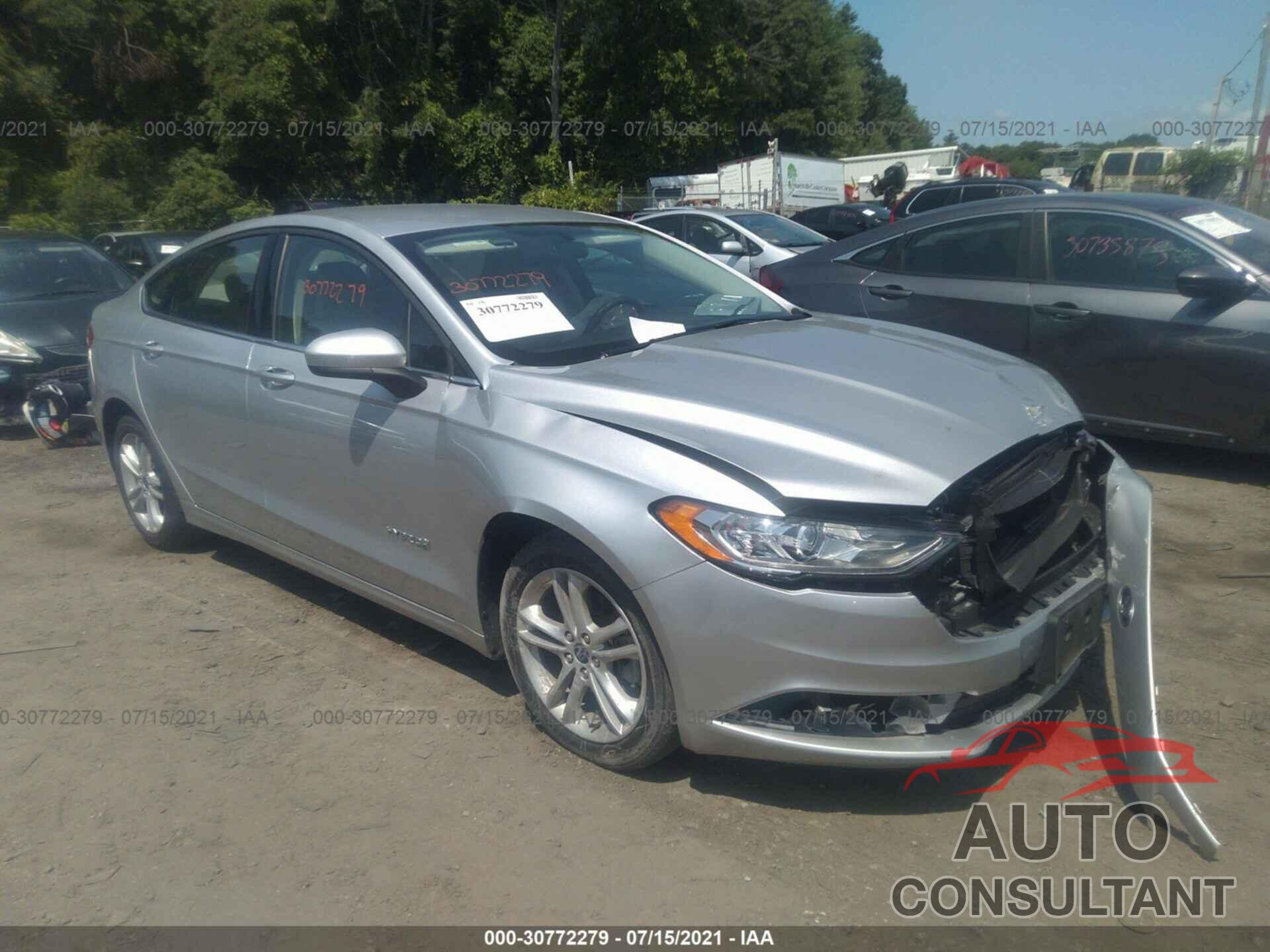 FORD FUSION HYBRID 2018 - 3FA6P0LU2JR278359