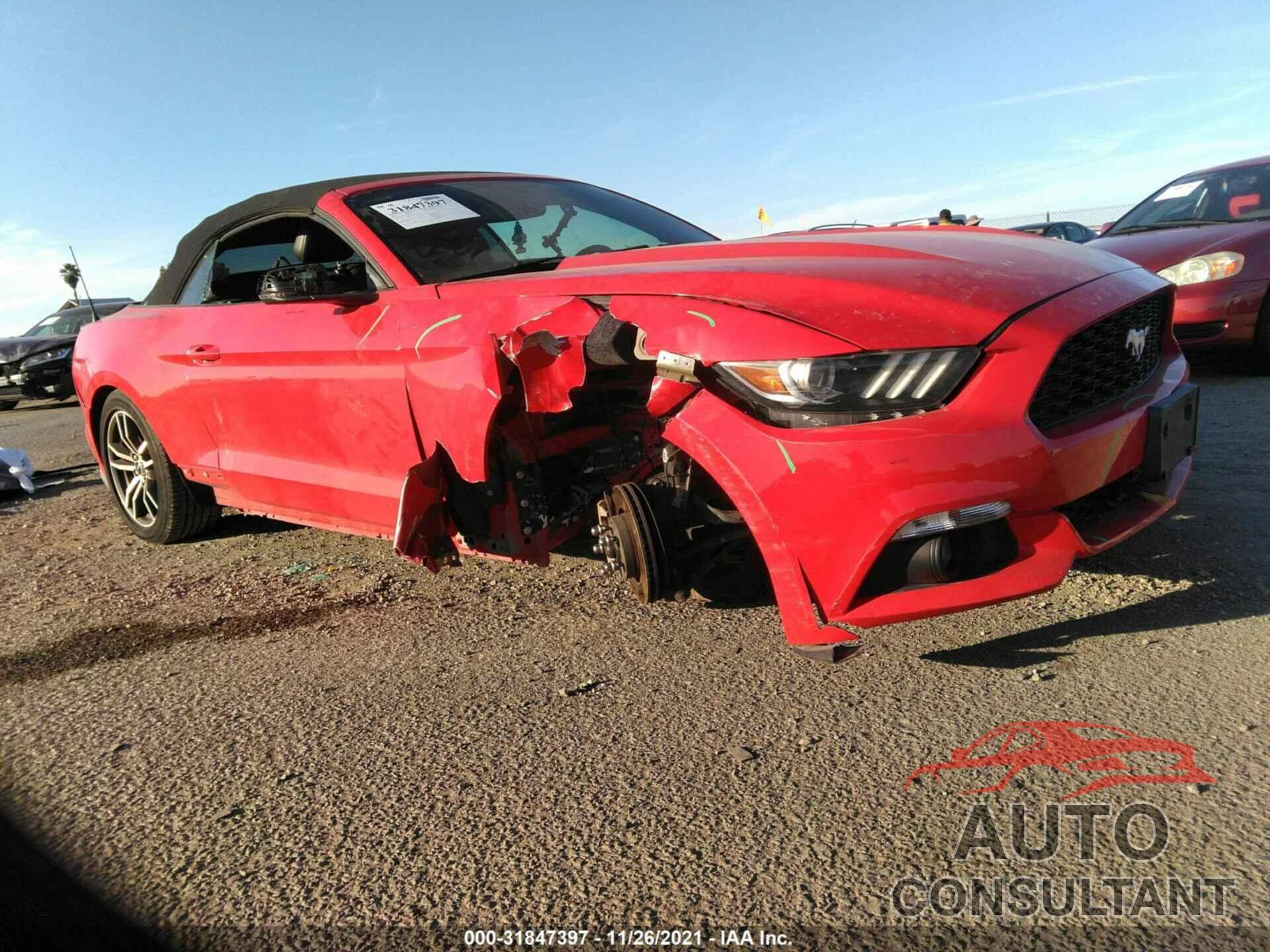 FORD MUSTANG 2016 - 1FATP8UH0G5307386