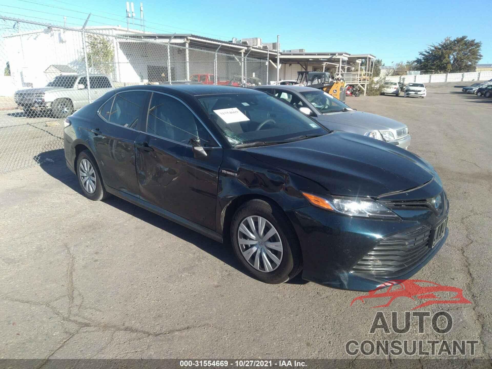 TOYOTA CAMRY 2020 - 4T1L31AK6LU541850