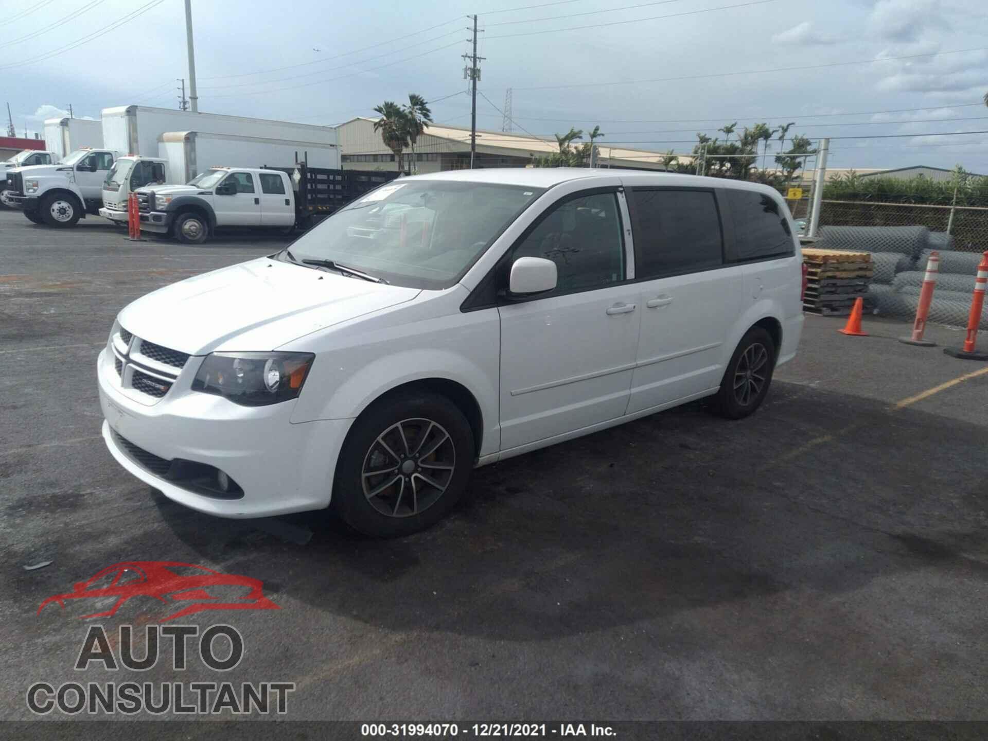 DODGE GRAND CARAVAN 2016 - 2C4RDGEG6GR314309