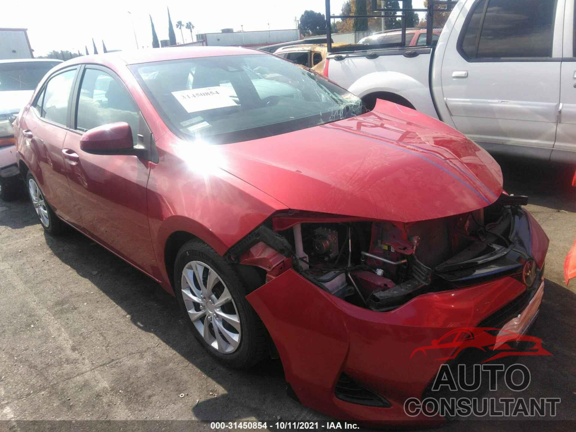 TOYOTA COROLLA 2018 - 2T1BURHE5JC105352