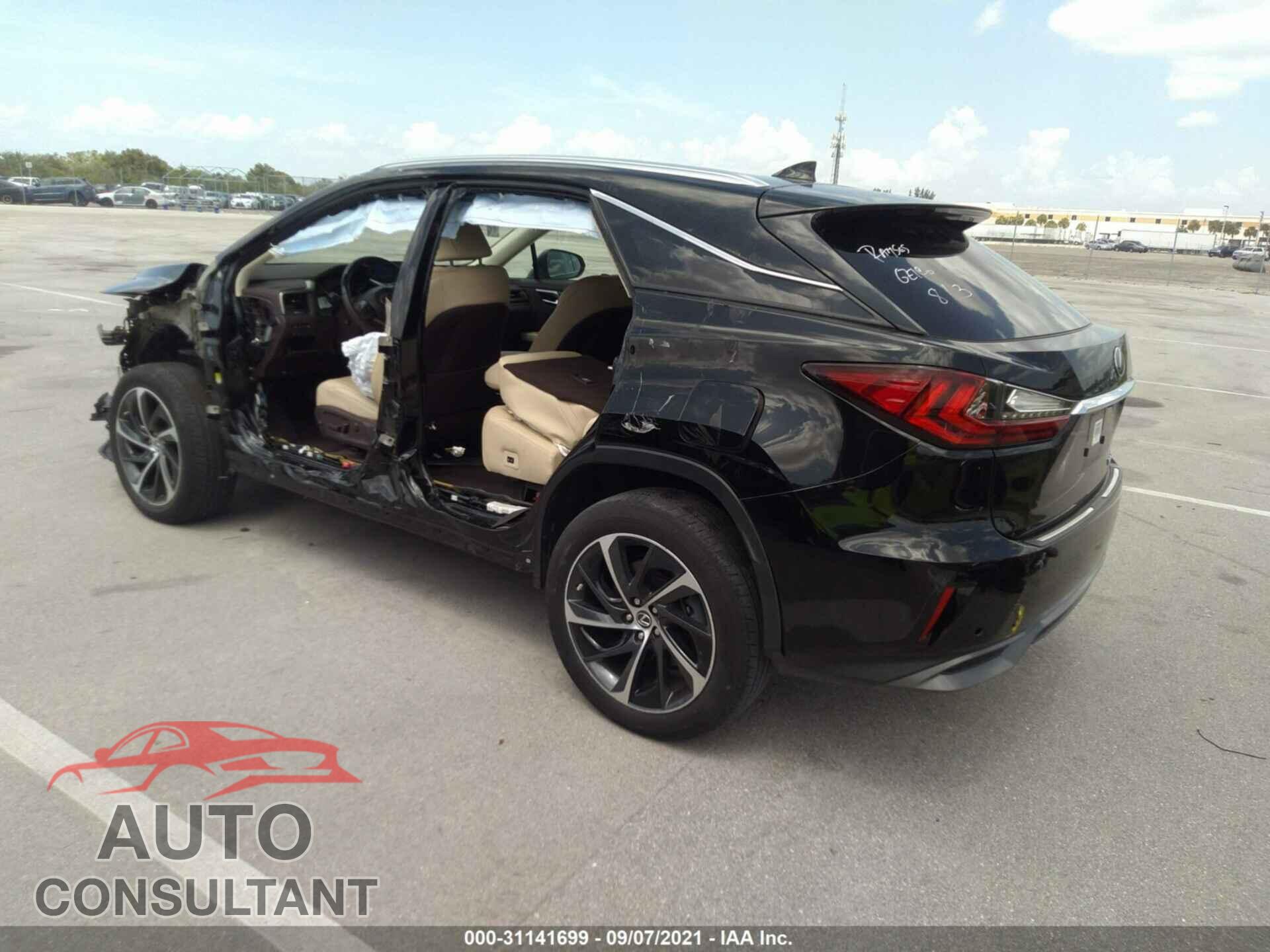 LEXUS RX 2018 - 2T2BGMCA2JC025131