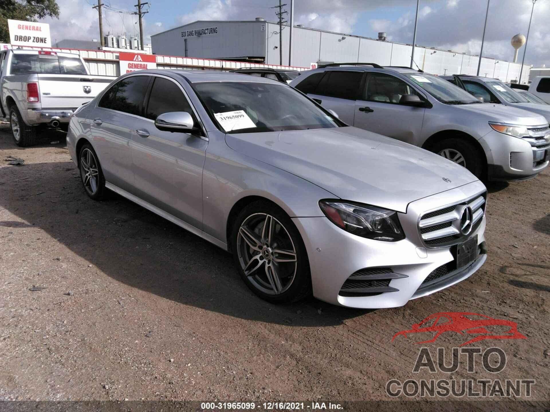 MERCEDES-BENZ E-CLASS 2019 - WDDZF4JB0KA605135