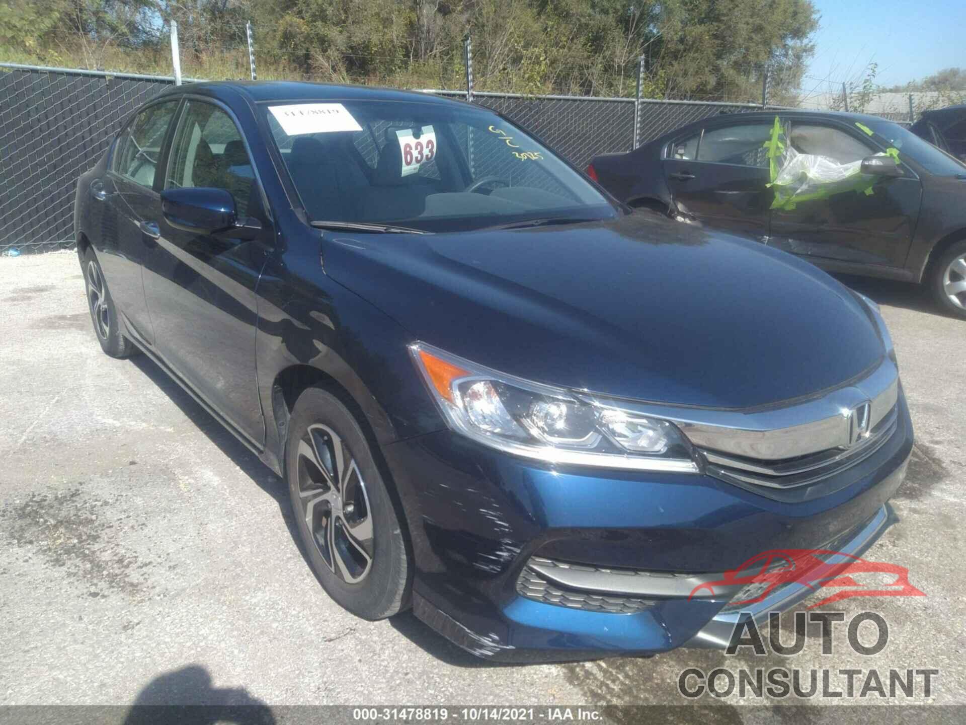HONDA ACCORD SEDAN 2017 - 1HGCR2F3XHA229261