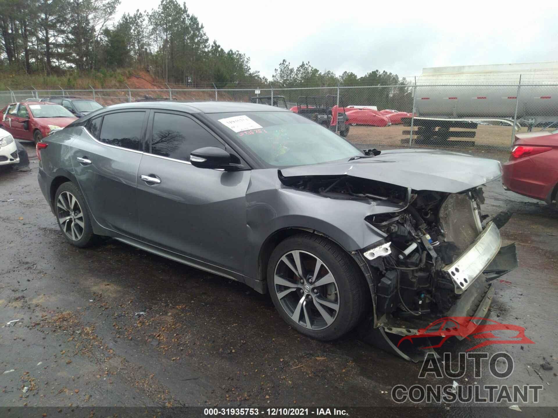 NISSAN MAXIMA 2016 - 1N4AA6APXGC429662