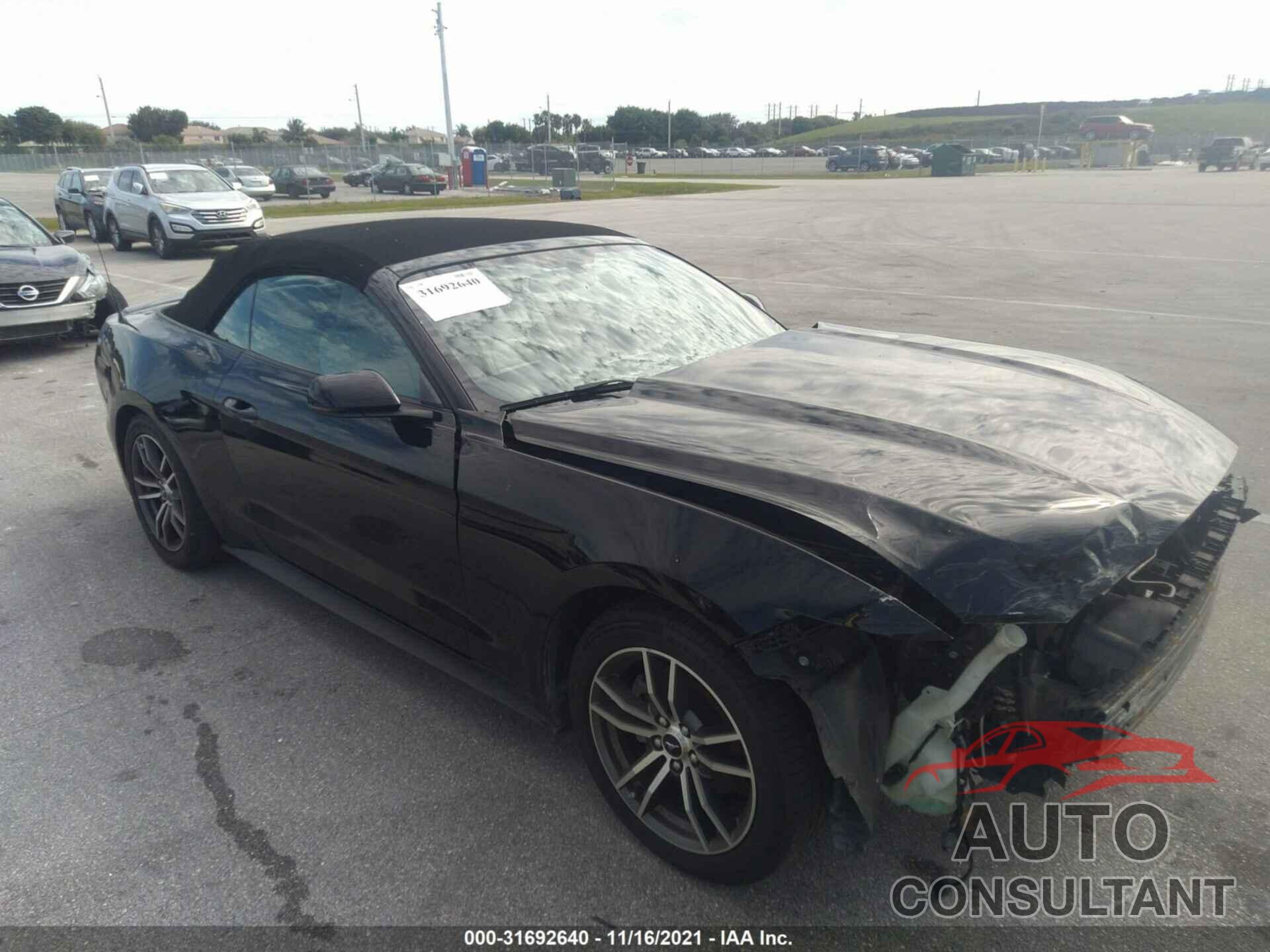 FORD MUSTANG 2017 - 1FATP8UH9H5267214