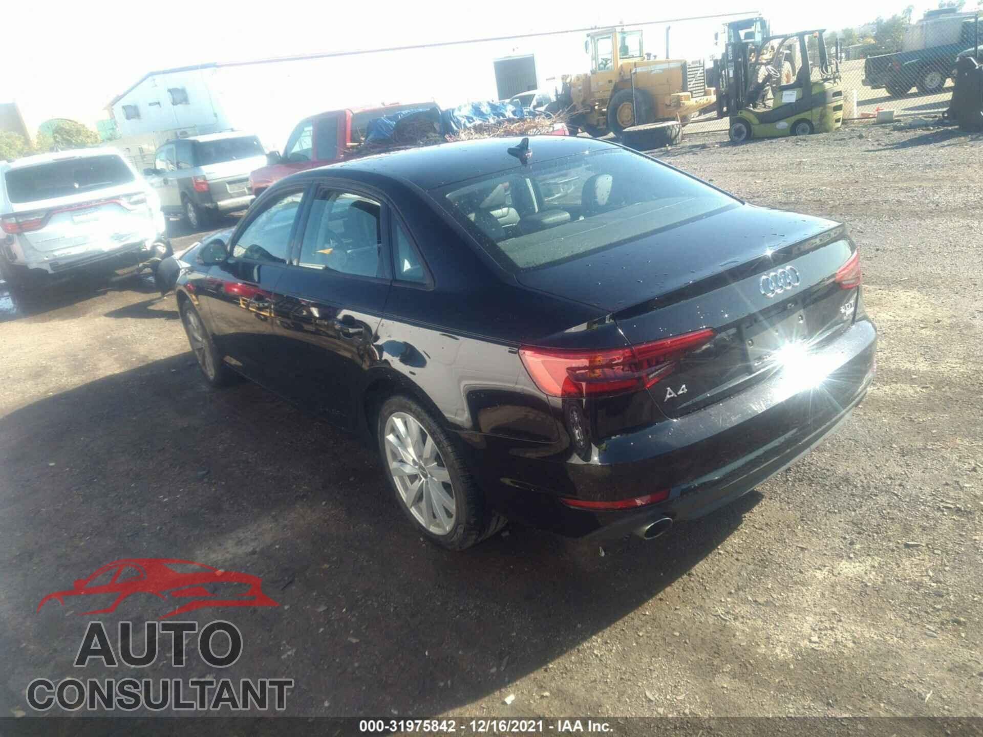 AUDI A4 2017 - WAUGMAF44HN043707