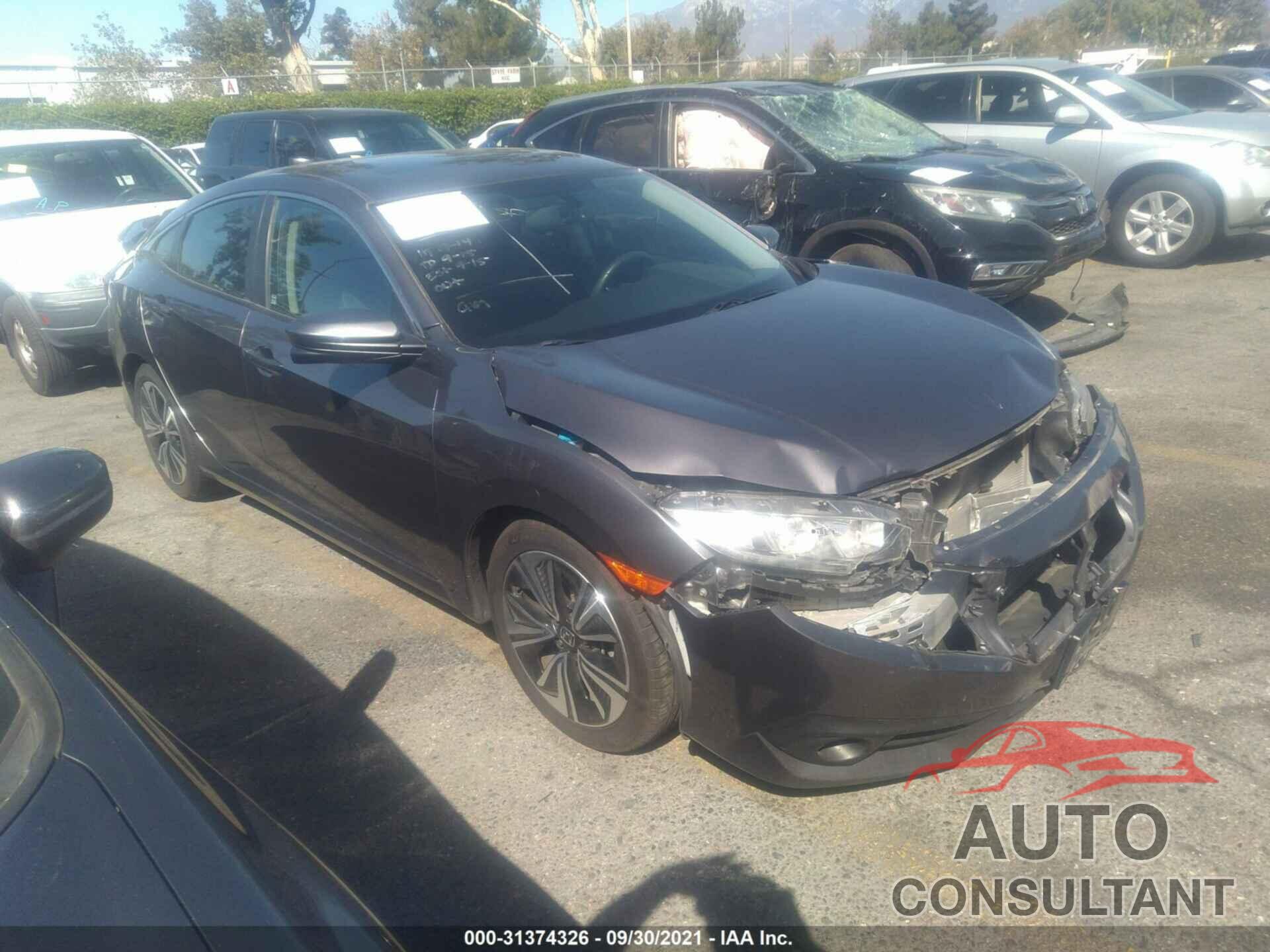 HONDA CIVIC SEDAN 2016 - 2HGFC1F74GH649545