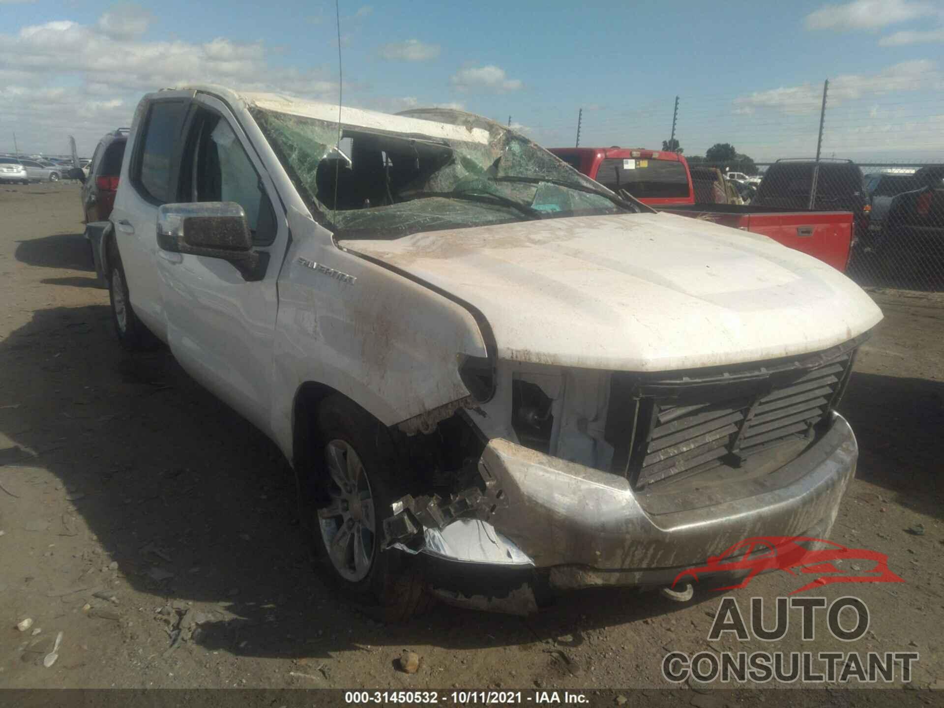 CHEVROLET SILVERADO 1500 2020 - 1GCRYDED8LZ289390