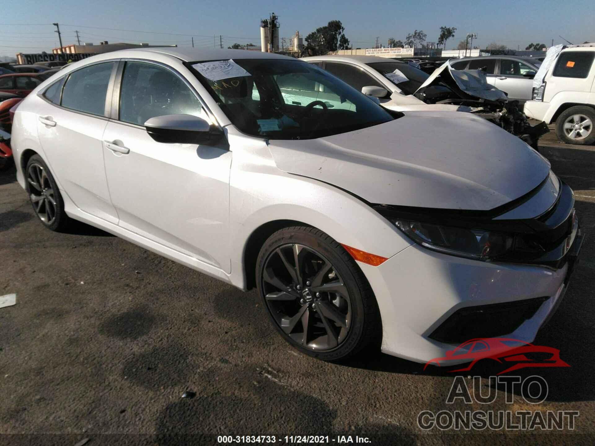 HONDA CIVIC SEDAN 2020 - 2HGFC2F88LH552969