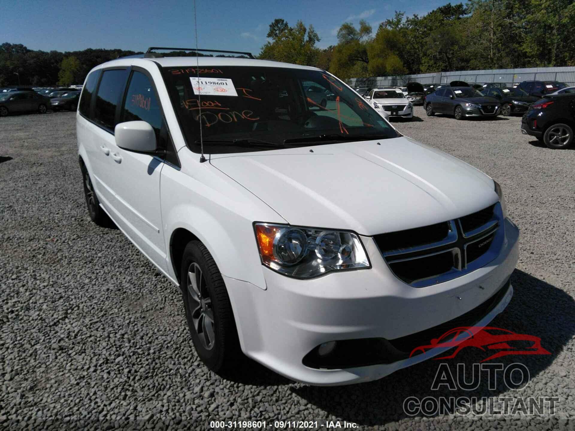 DODGE GRAND CARAVAN 2017 - 2C4RDGCG4HR586393