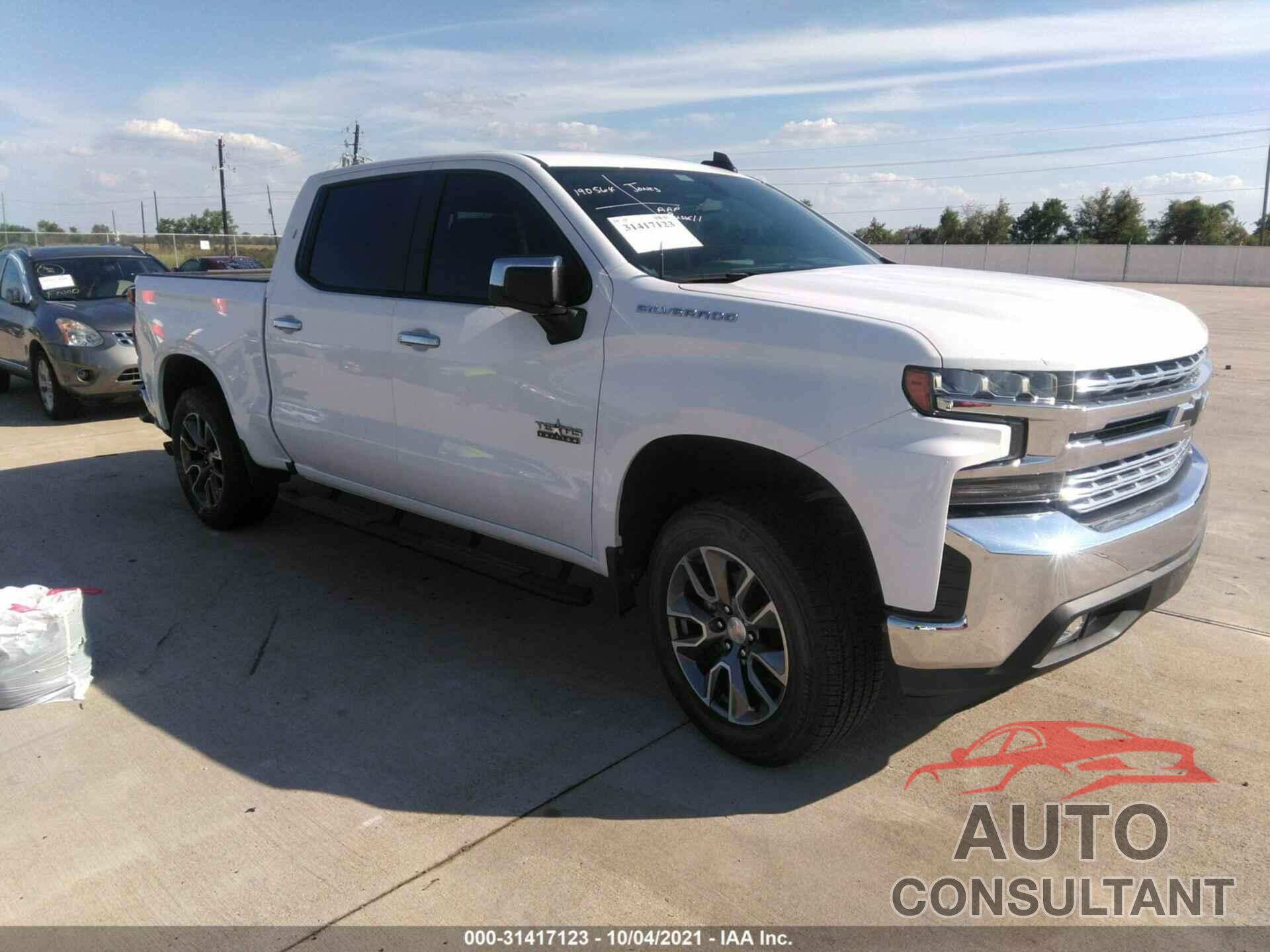 CHEVROLET SILVERADO 1500 2019 - 3GCPWCED6KG267054