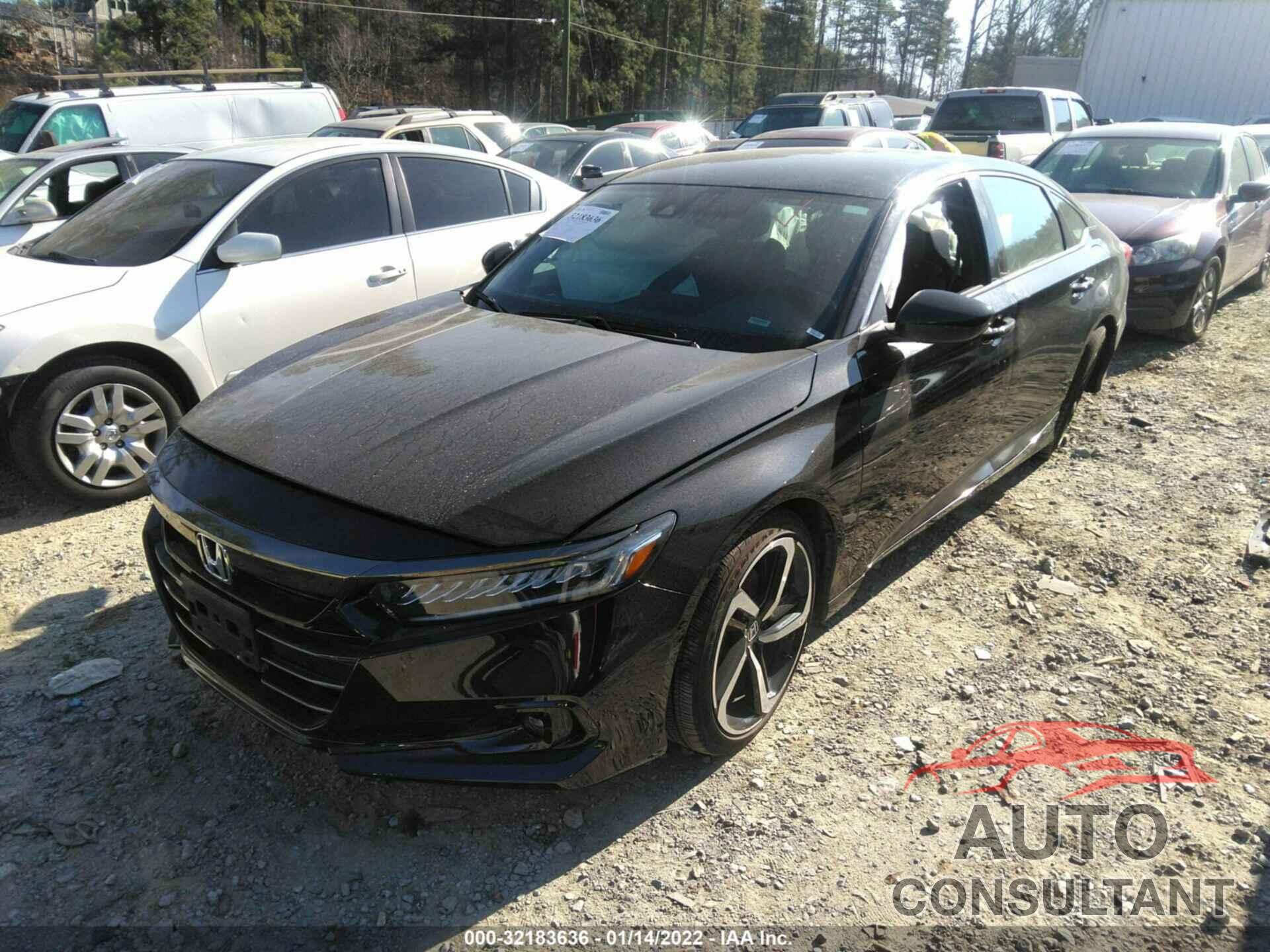 HONDA ACCORD SEDAN 2021 - 1HGCV1F34MA063786