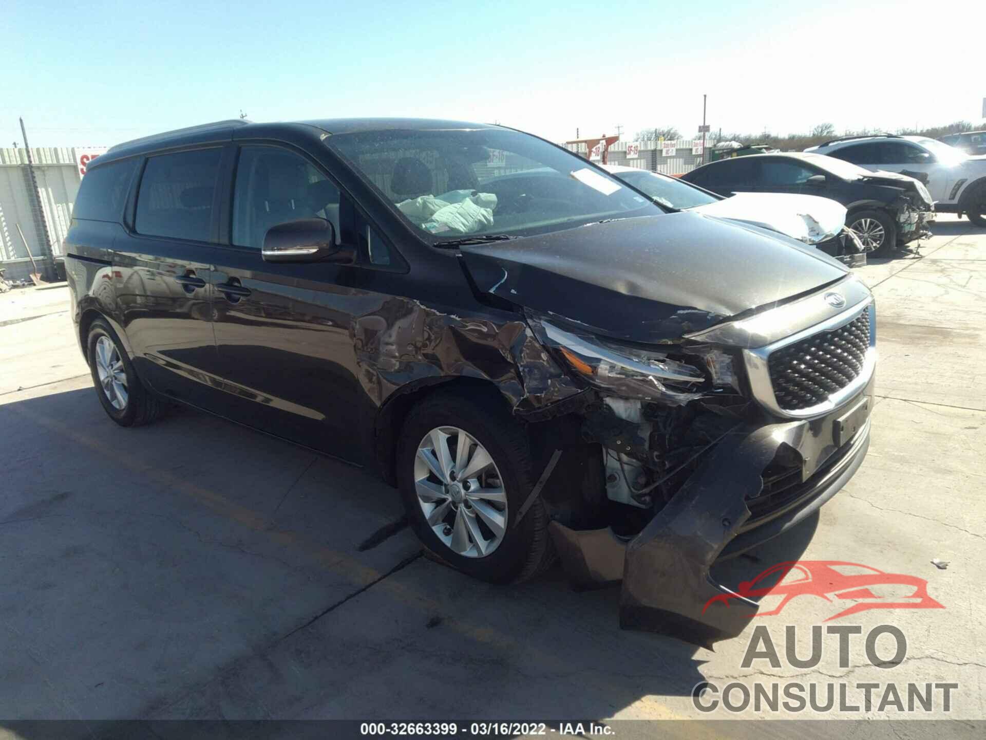 KIA SEDONA 2017 - KNDMB5C18H6314517