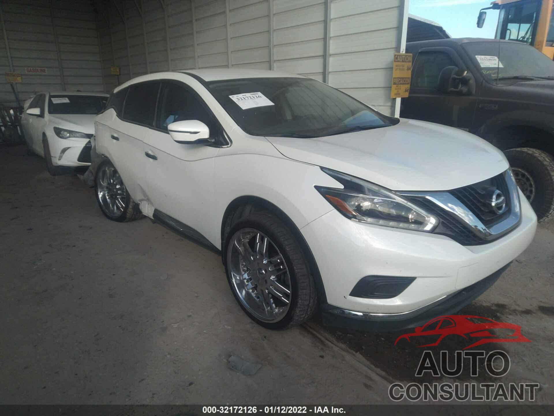 NISSAN MURANO 2018 - 5N1AZ2MG5JN182999