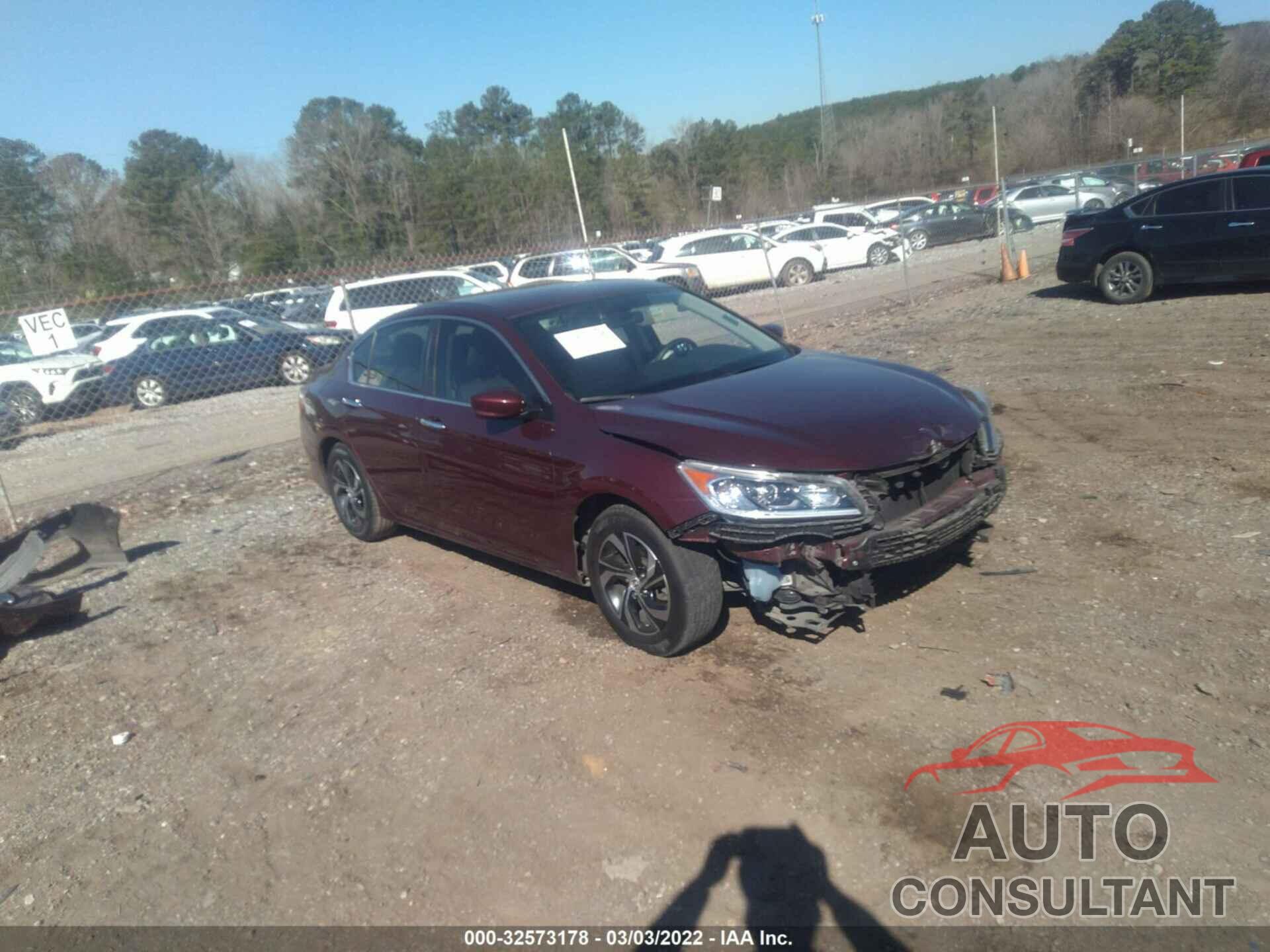 HONDA ACCORD SEDAN 2017 - 1HGCR2F39HA064139