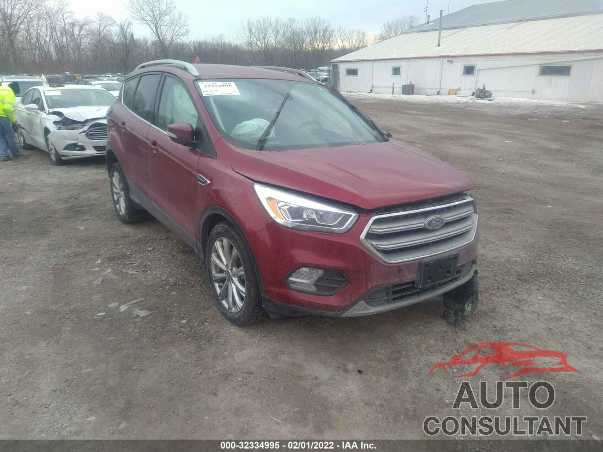 FORD ESCAPE 2017 - 1FMCU9JD2HUF03505