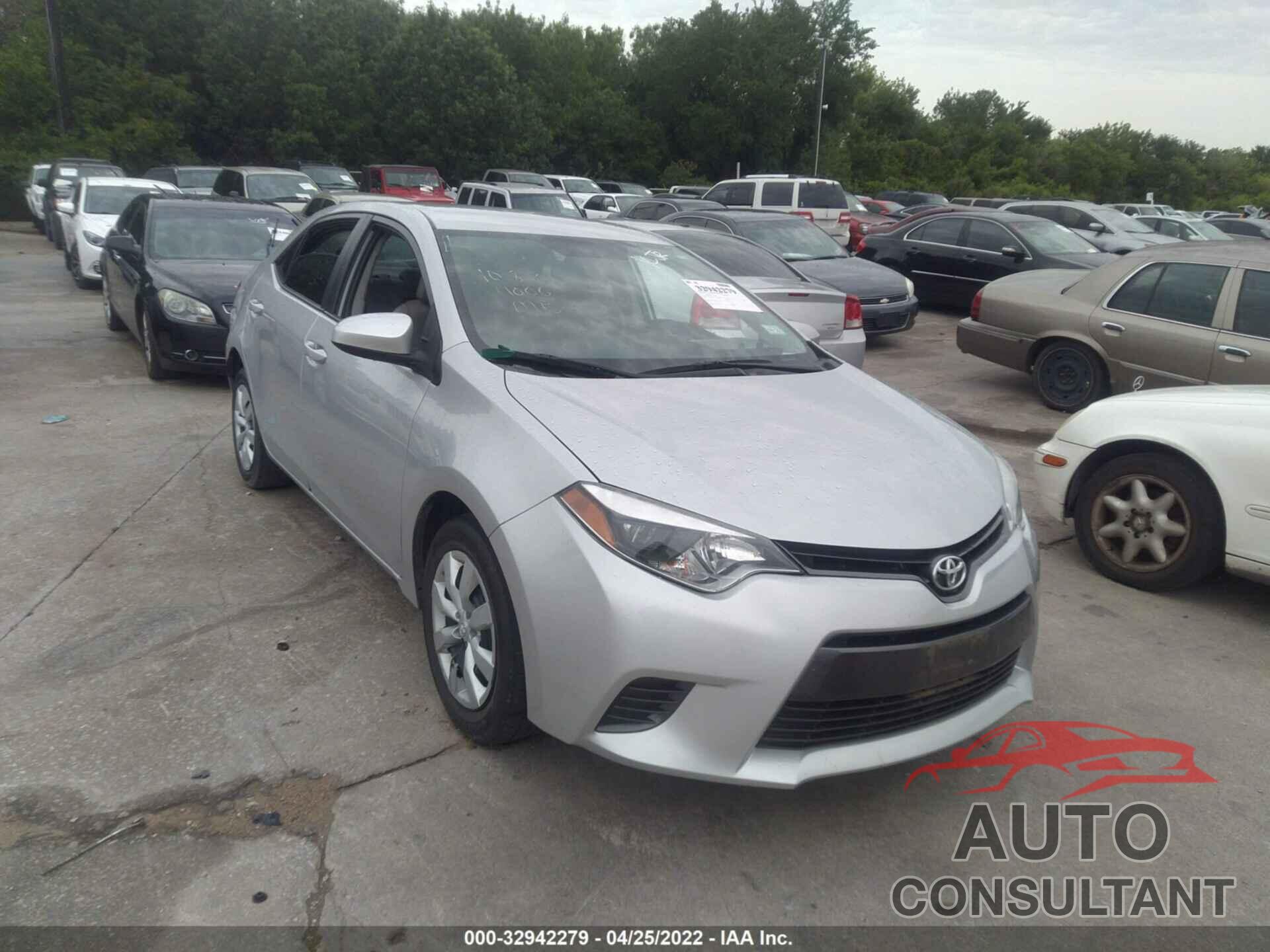 TOYOTA COROLLA 2016 - 5YFBURHE3GP512918