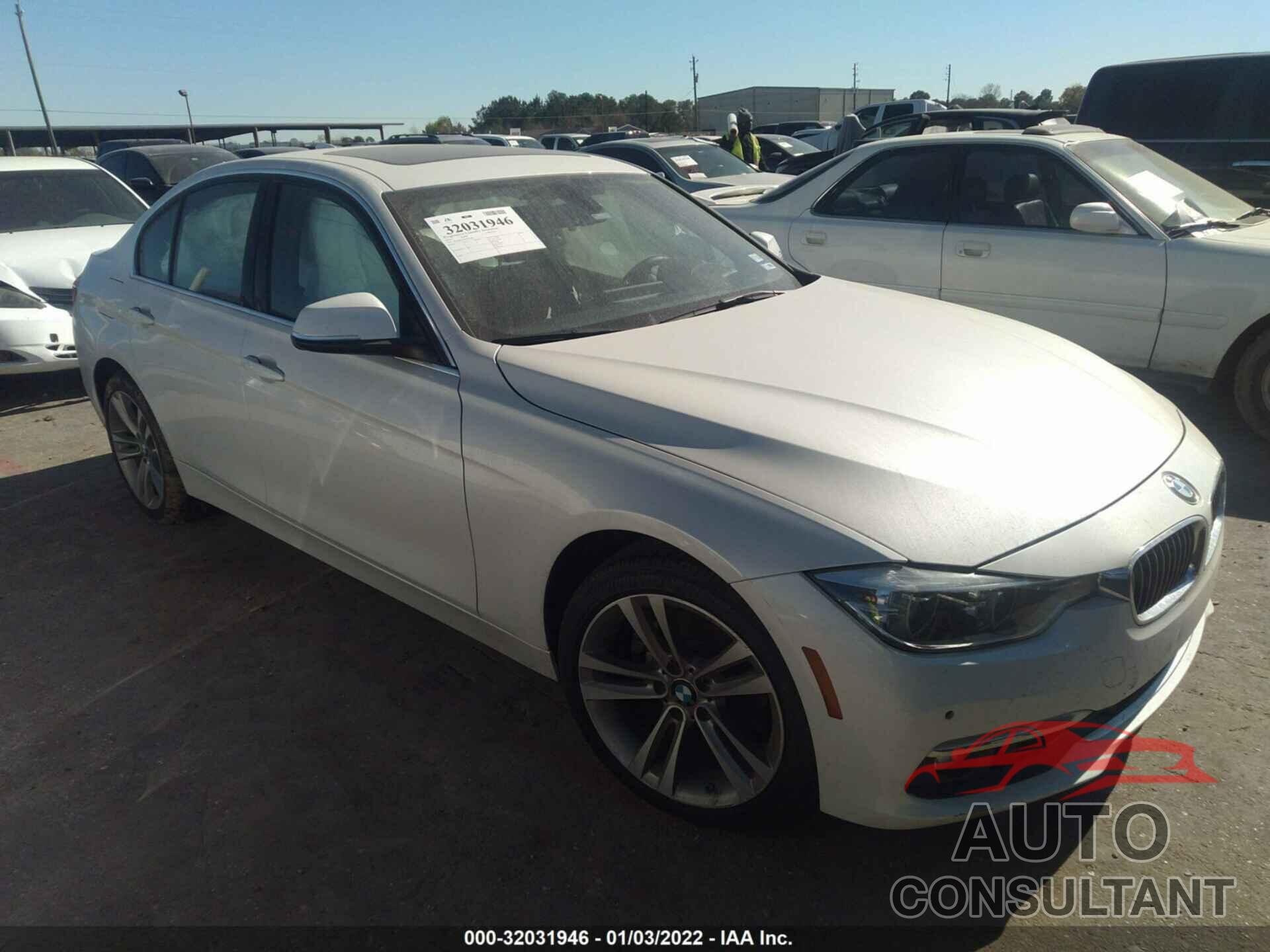 BMW 3 SERIES 2016 - WBA8E9G55GNT82482