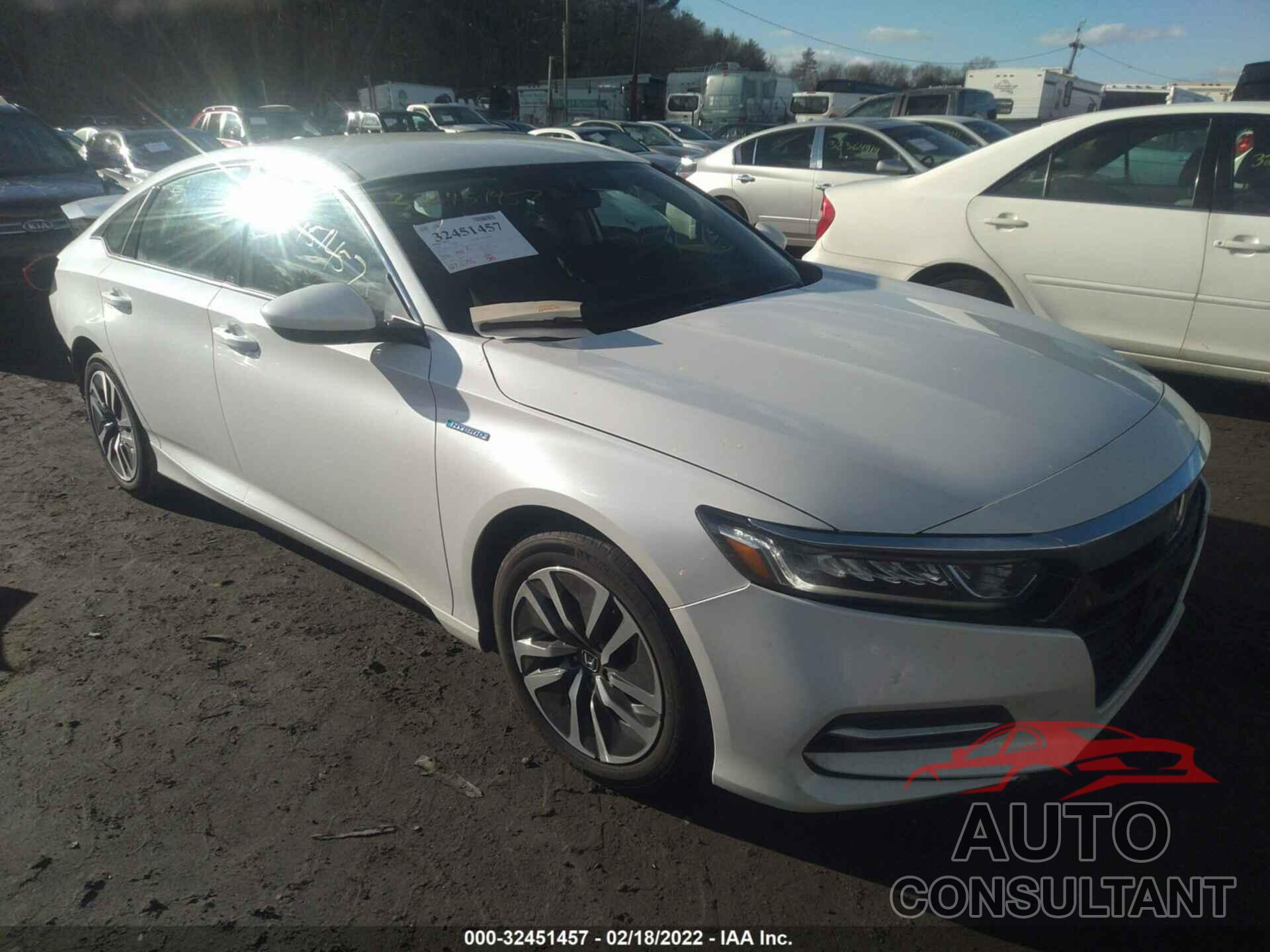 HONDA ACCORD HYBRID 2018 - 1HGCV3F12JA015337