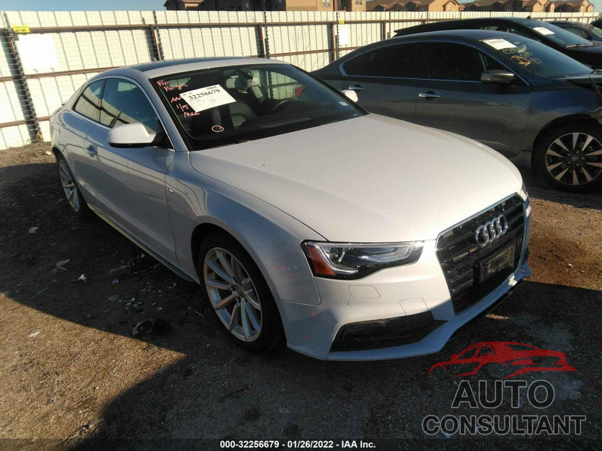 AUDI A5 COUPE 2017 - WAUD2AFR8HA000516