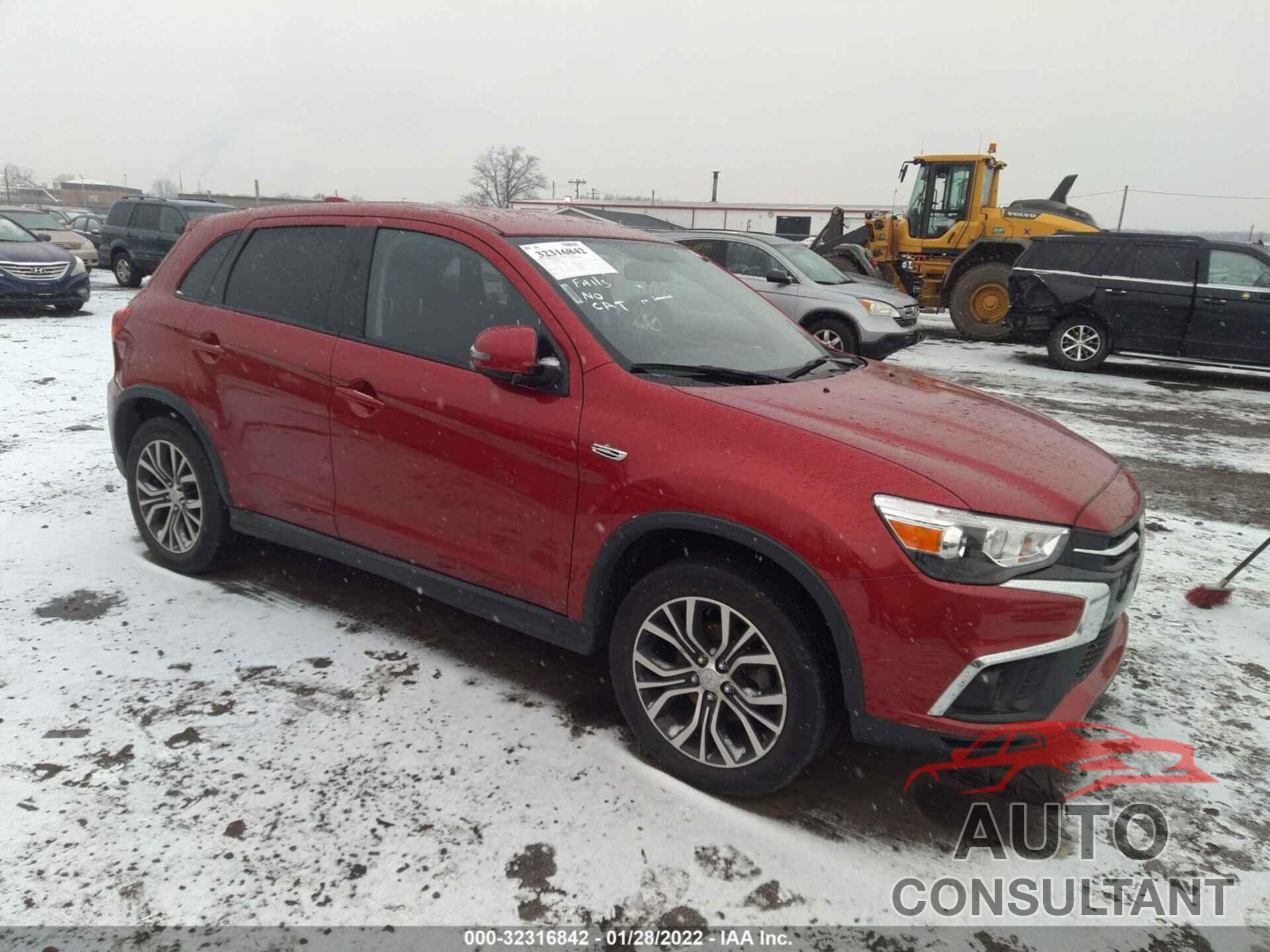 MITSUBISHI OUTLANDER SPORT 2019 - JA4AP3AU3KU029470