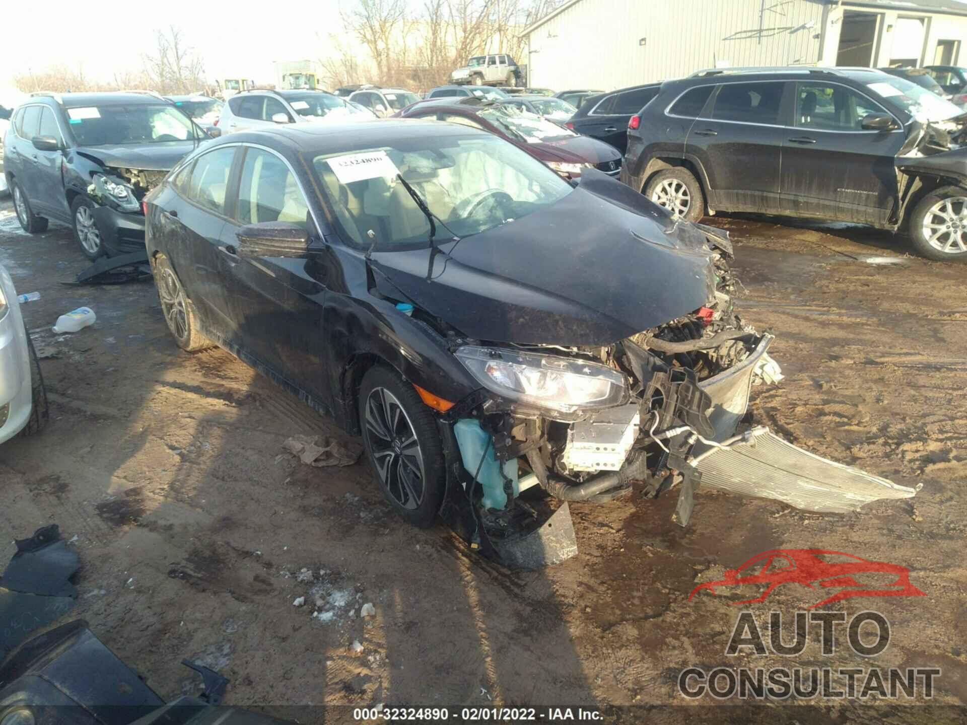 HONDA CIVIC SEDAN 2016 - 19XFC1F39GE207481