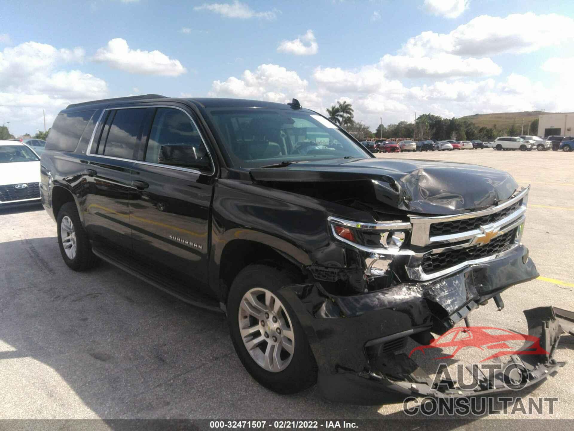 CHEVROLET SUBURBAN 2016 - 1GNSCGKC9GR268218