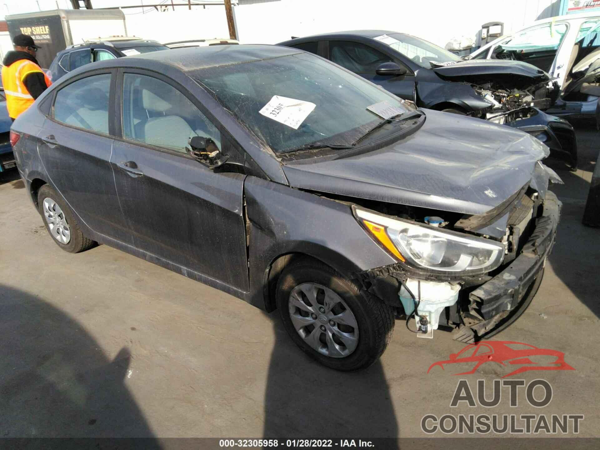 HYUNDAI ACCENT 2017 - KMHCT4AE4HU172943