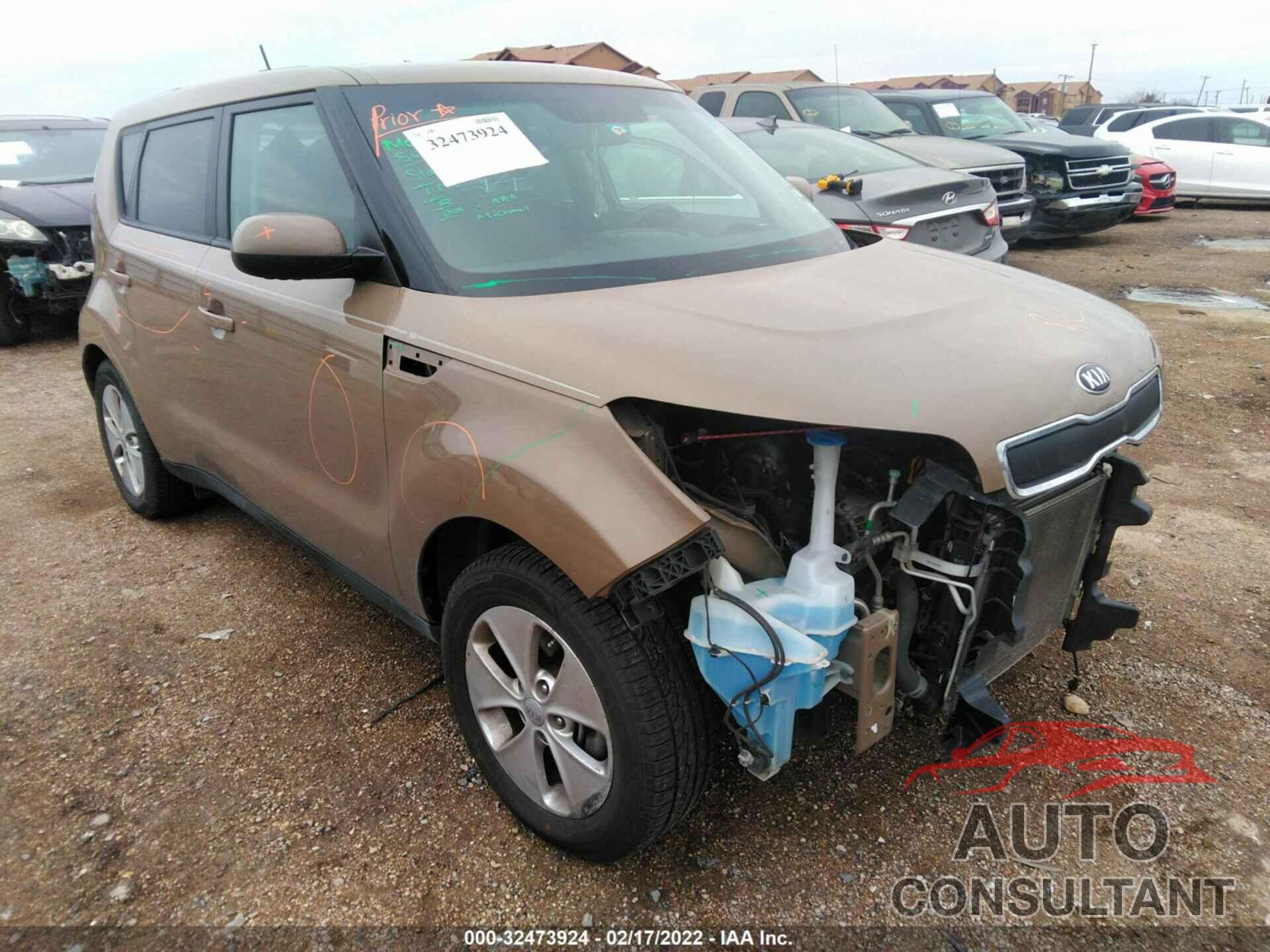 KIA SOUL 2016 - KNDJN2A29G7262179