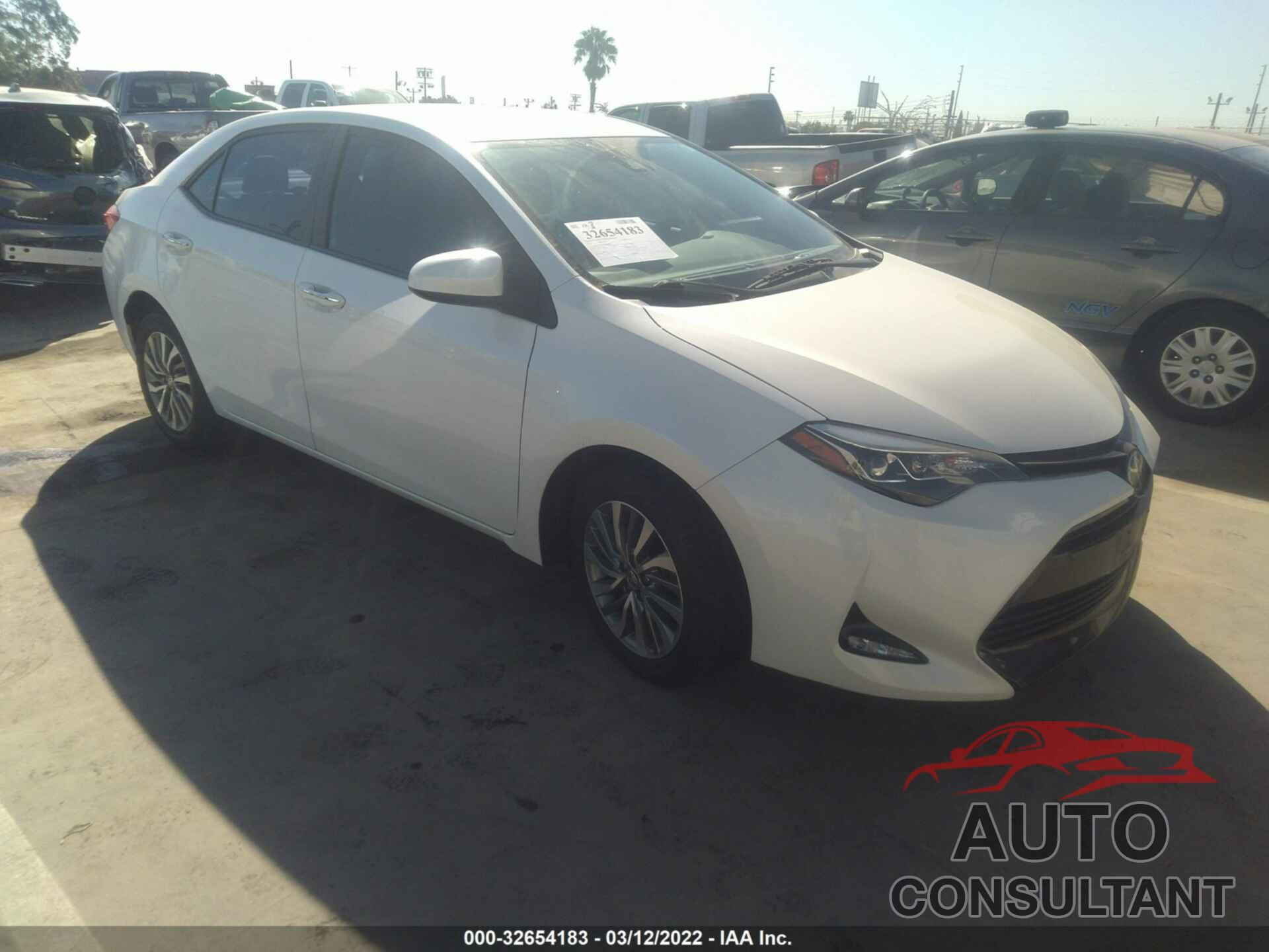TOYOTA COROLLA 2017 - 5YFBURHE8HP662556